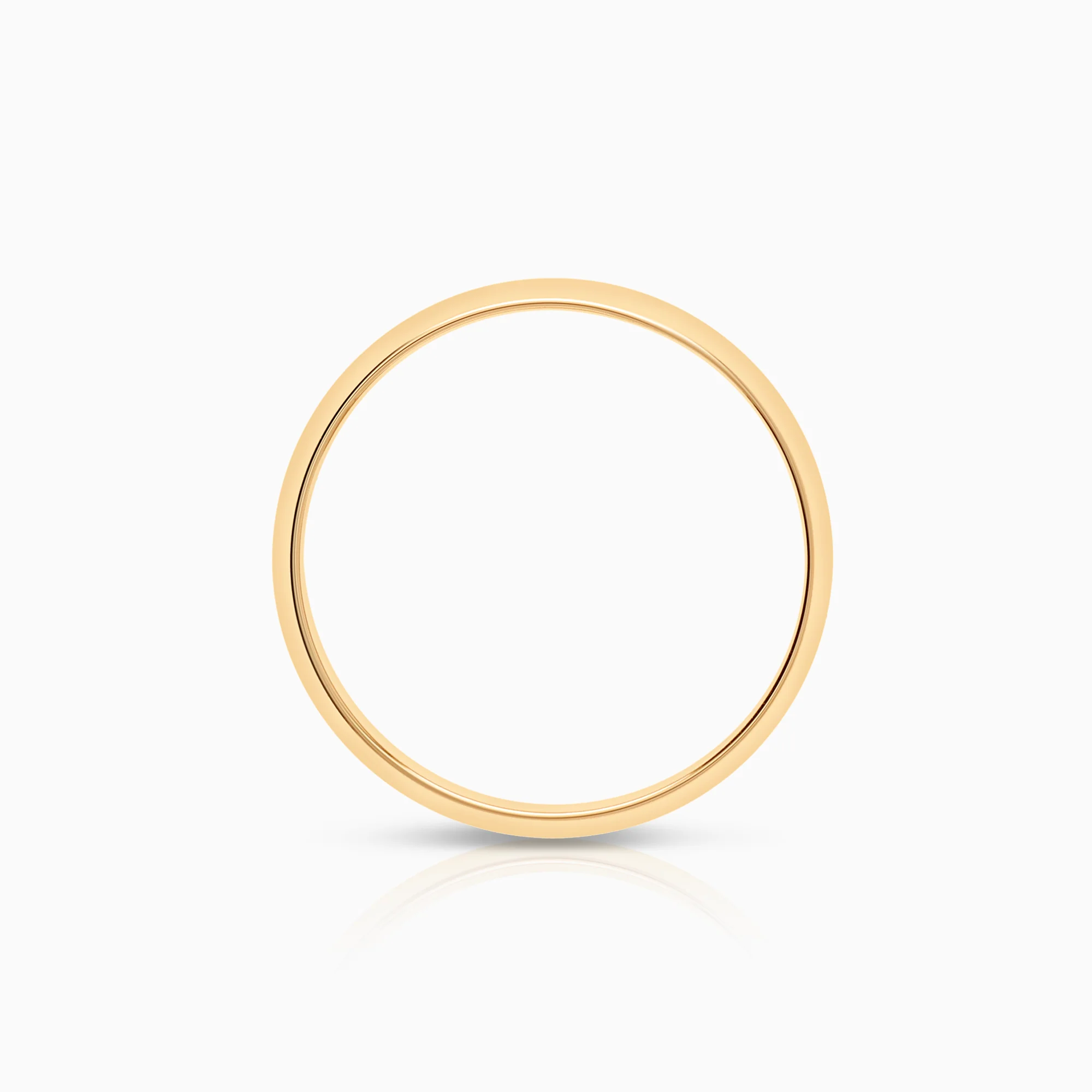 Plain ring 3.44g 18K gold - Image 2