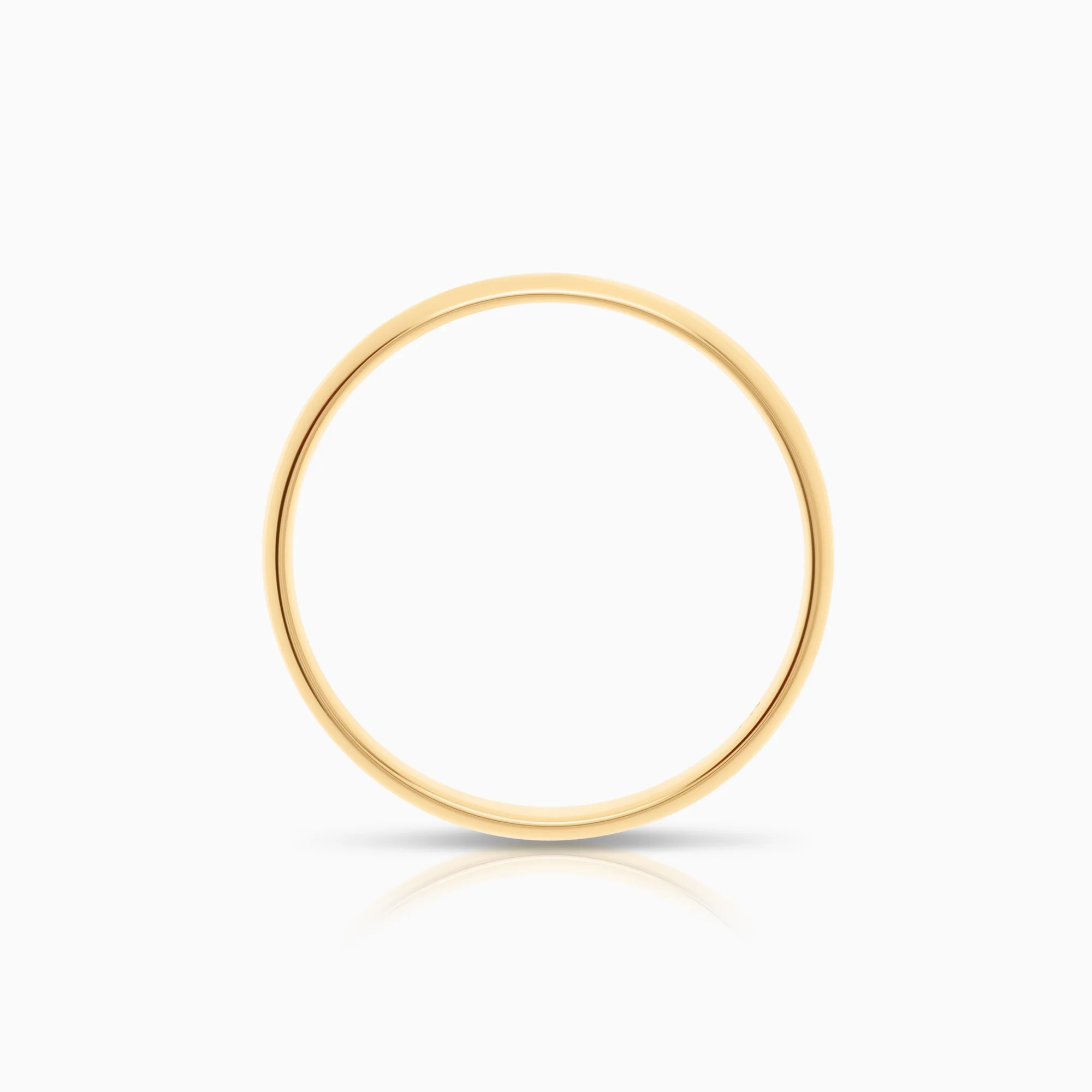 Plain ring 3.77g 18K gold - Image 2