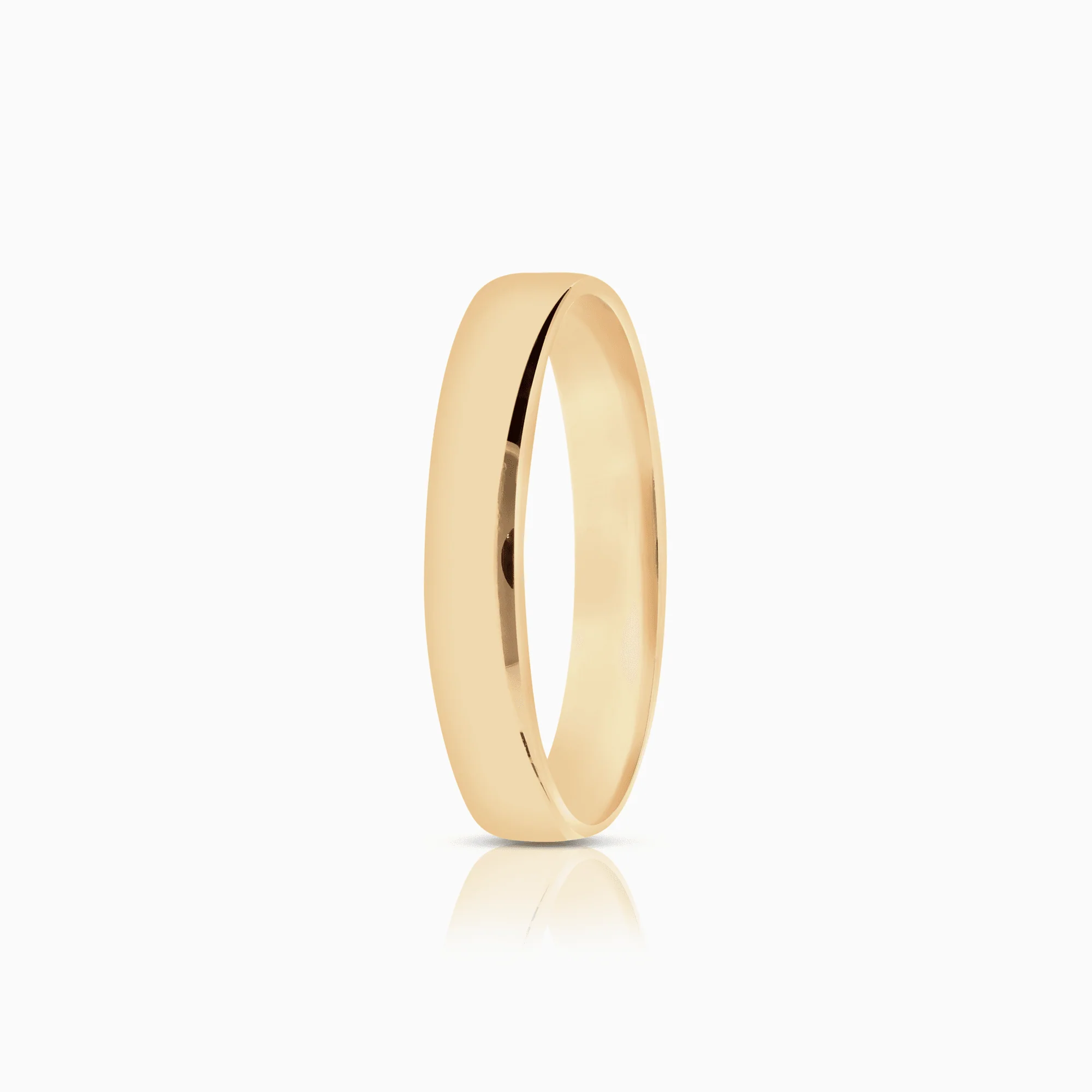 Plain ring 3.45g 18K gold