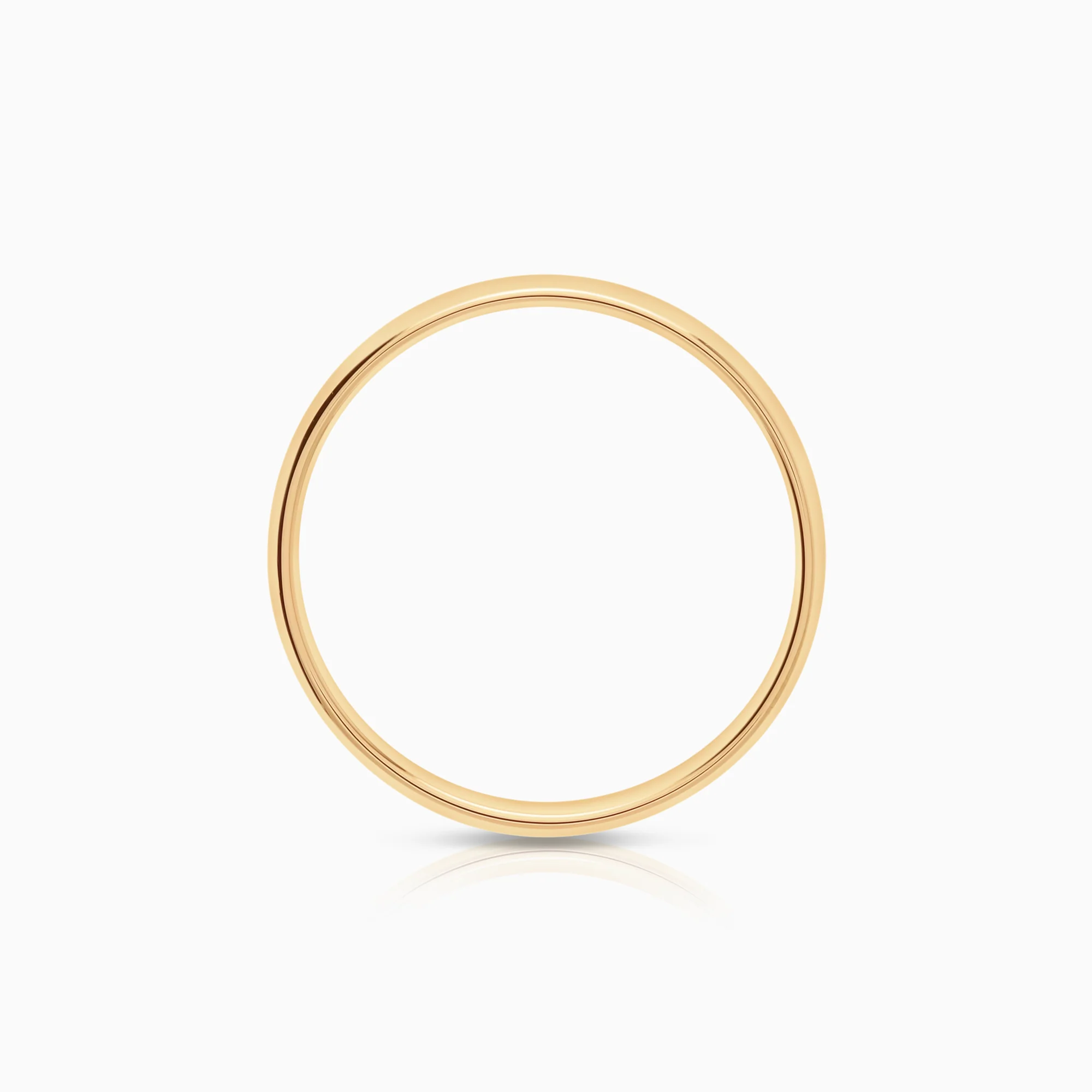 Plain ring 4.01g 18K gold - Image 2