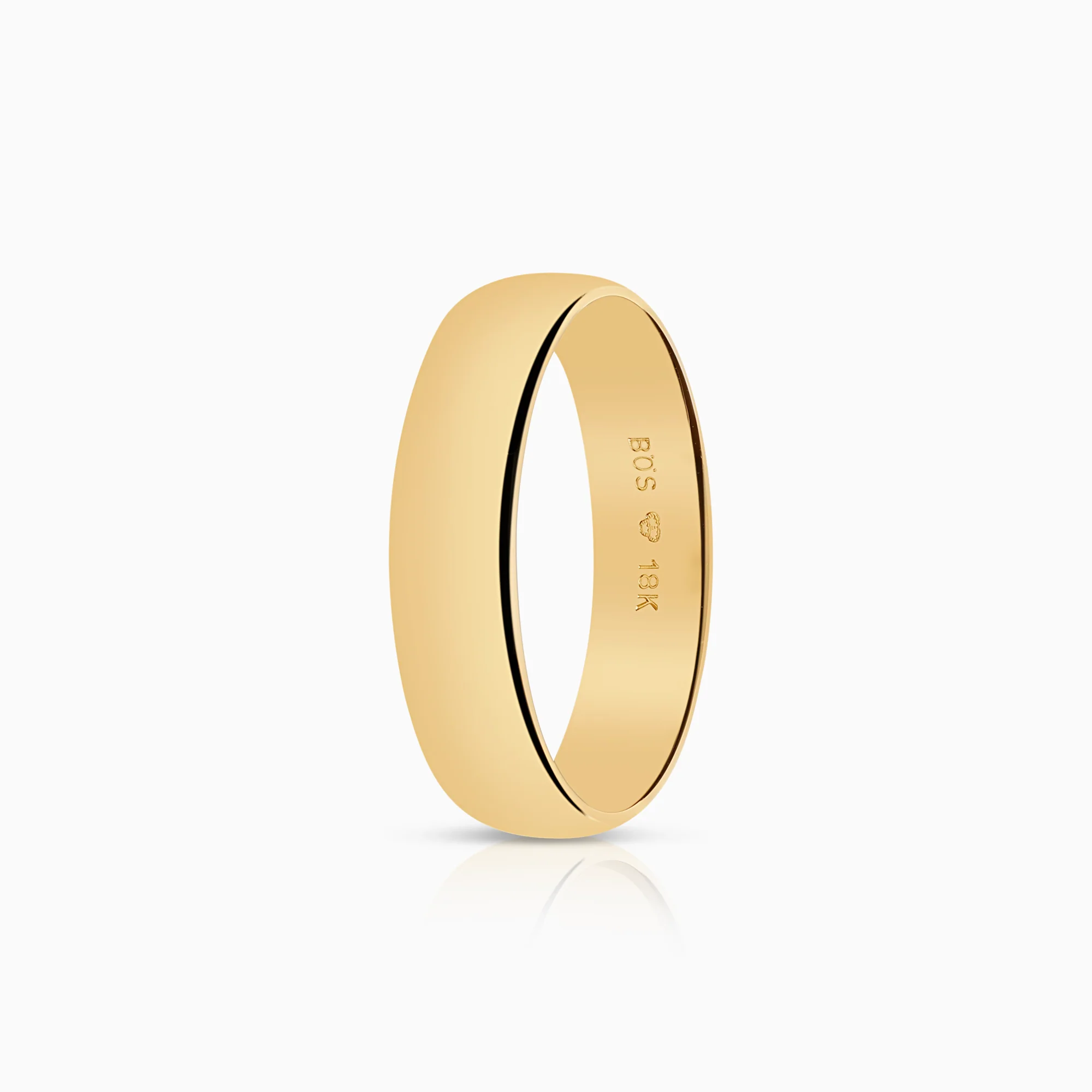 Plain ring Schalins 4.16g 18K gold