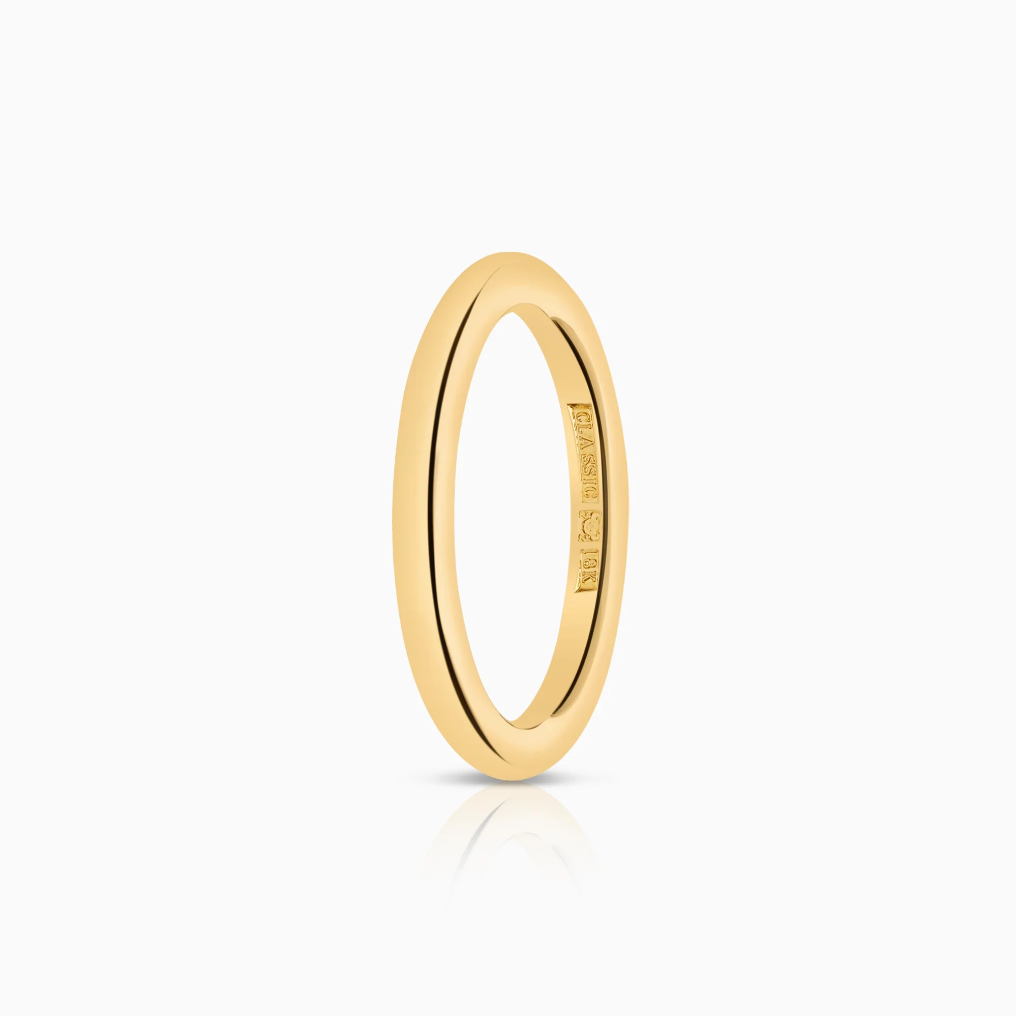 Plain ring 4.50g 18K gold