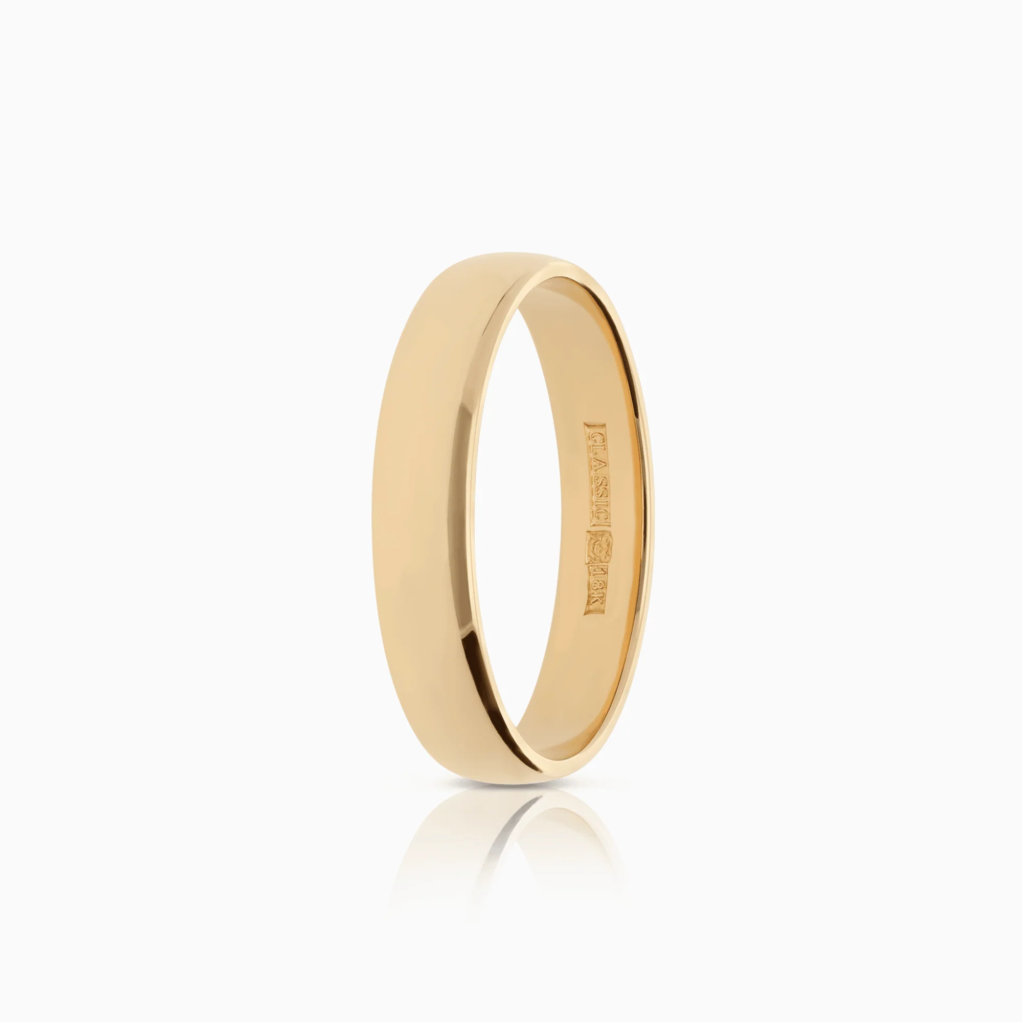 Plain ring 4.70g 18K gold