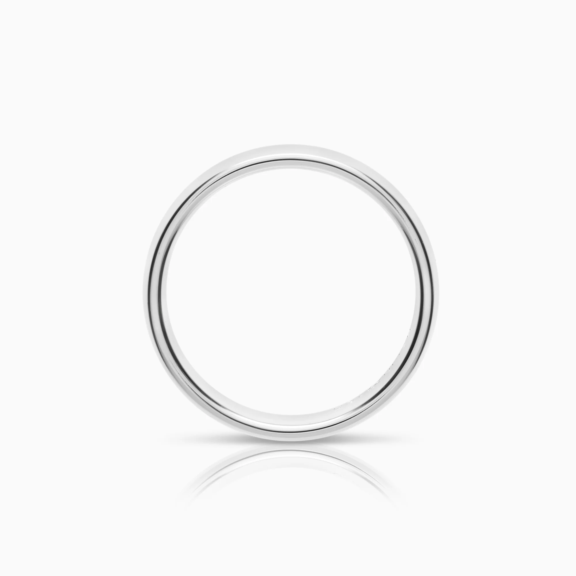 Plain ring 5.68g 18K white gold - Image 2