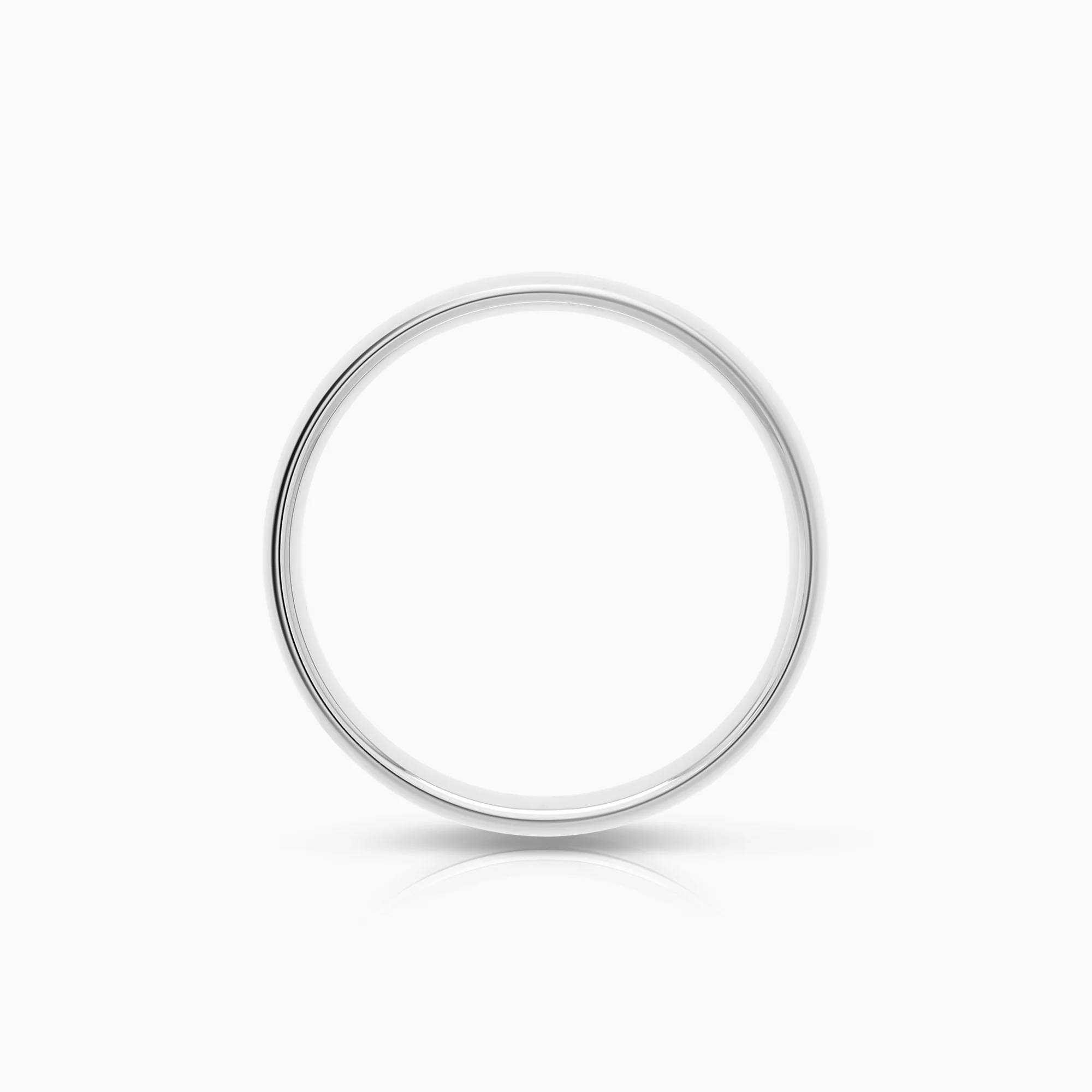 Plain ring 5.81g 18K white gold - Image 2