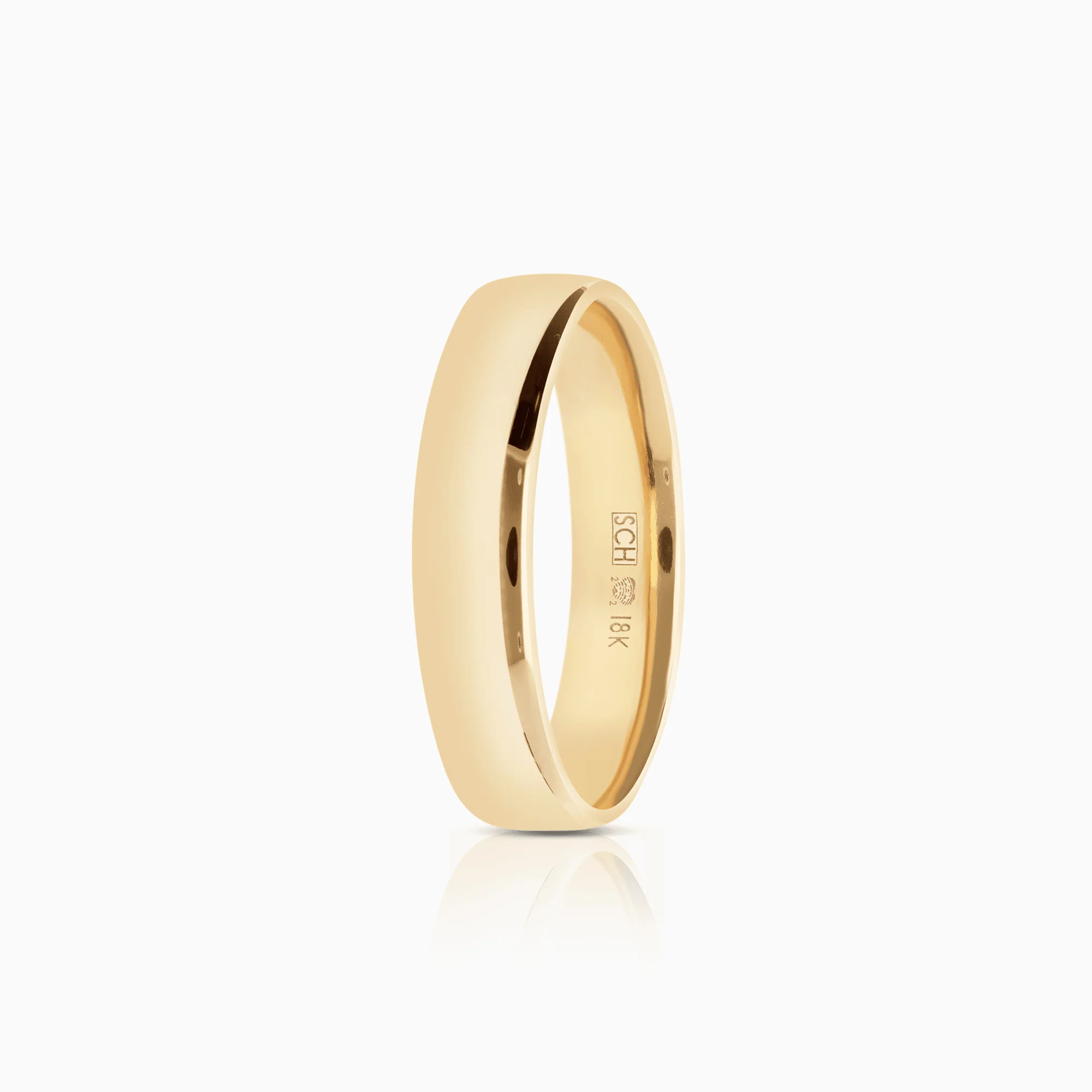 Plain Ring 5.54g 18K Gold