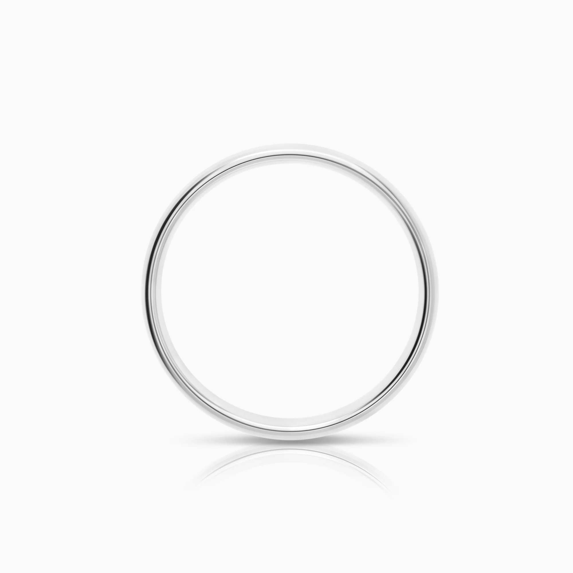 Plain ring 6.49g 18K white gold - Image 2