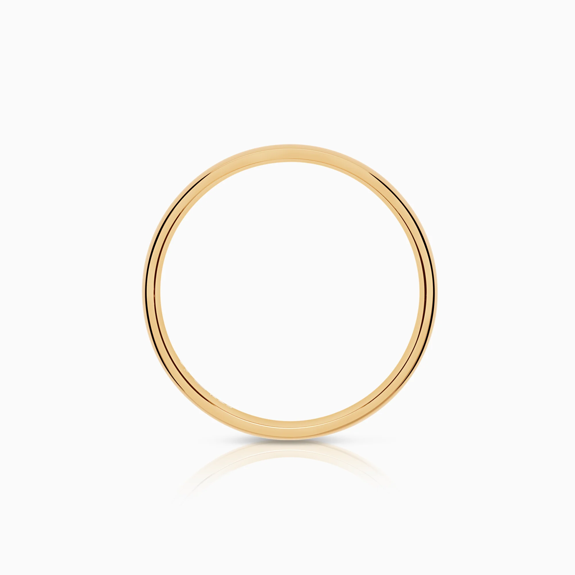 Plain ring 6.95g 18K gold - Image 2