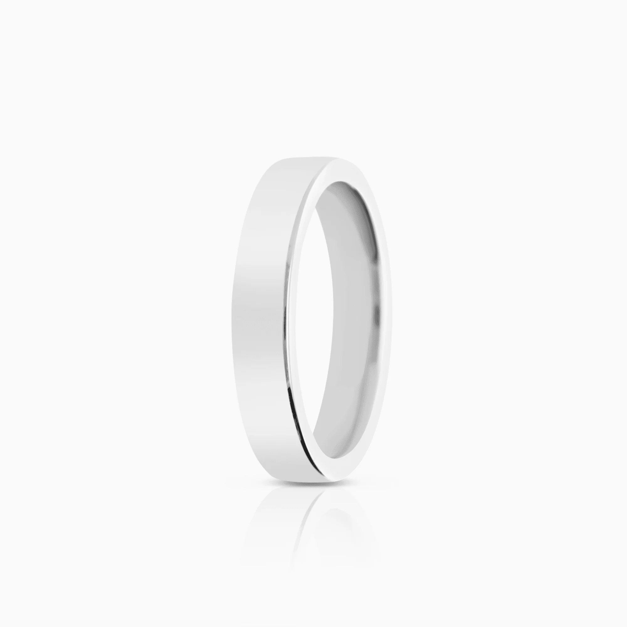 Schalins plain ring 6.65g 18K white gold