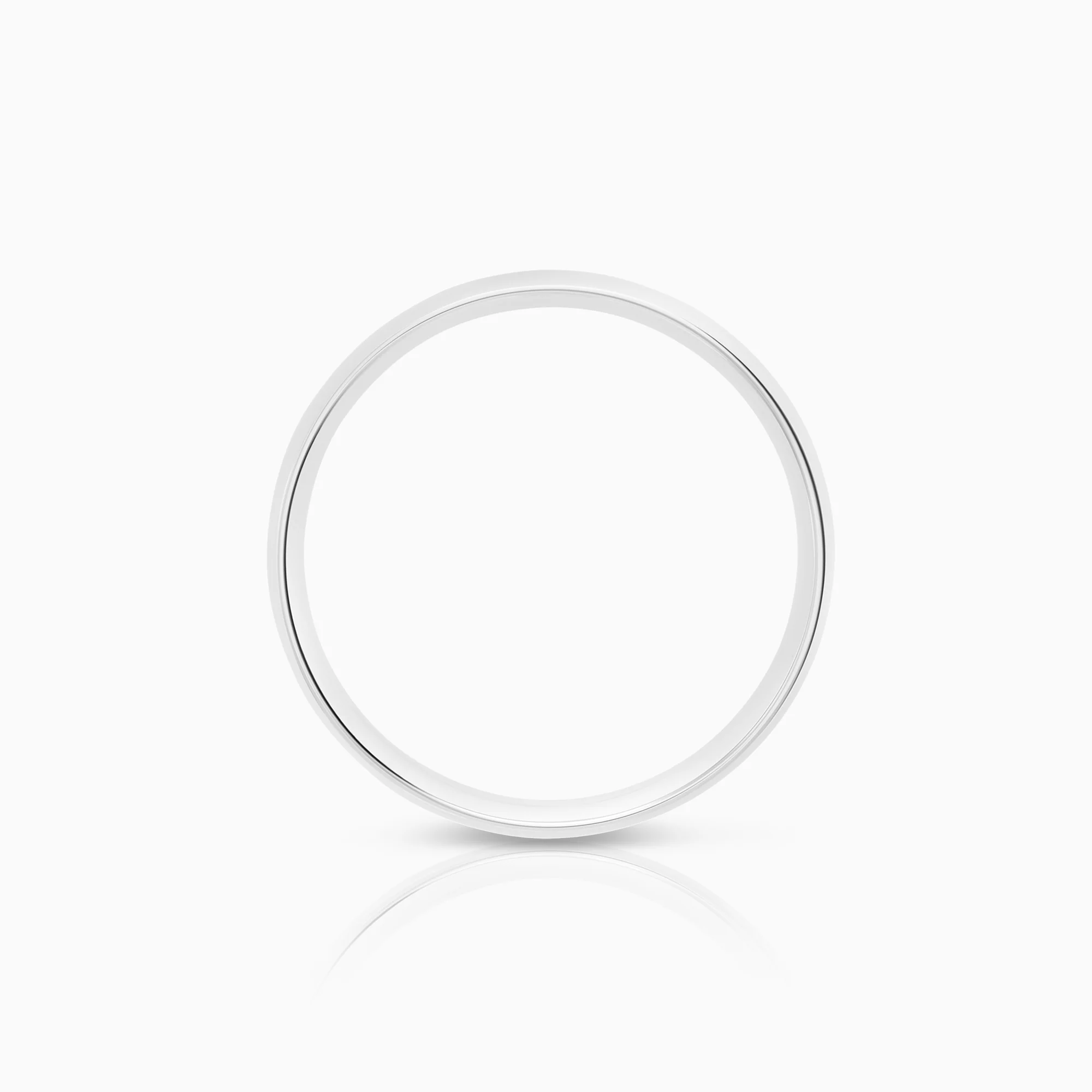 Plain ring 7.21g 18K white gold - Image 2