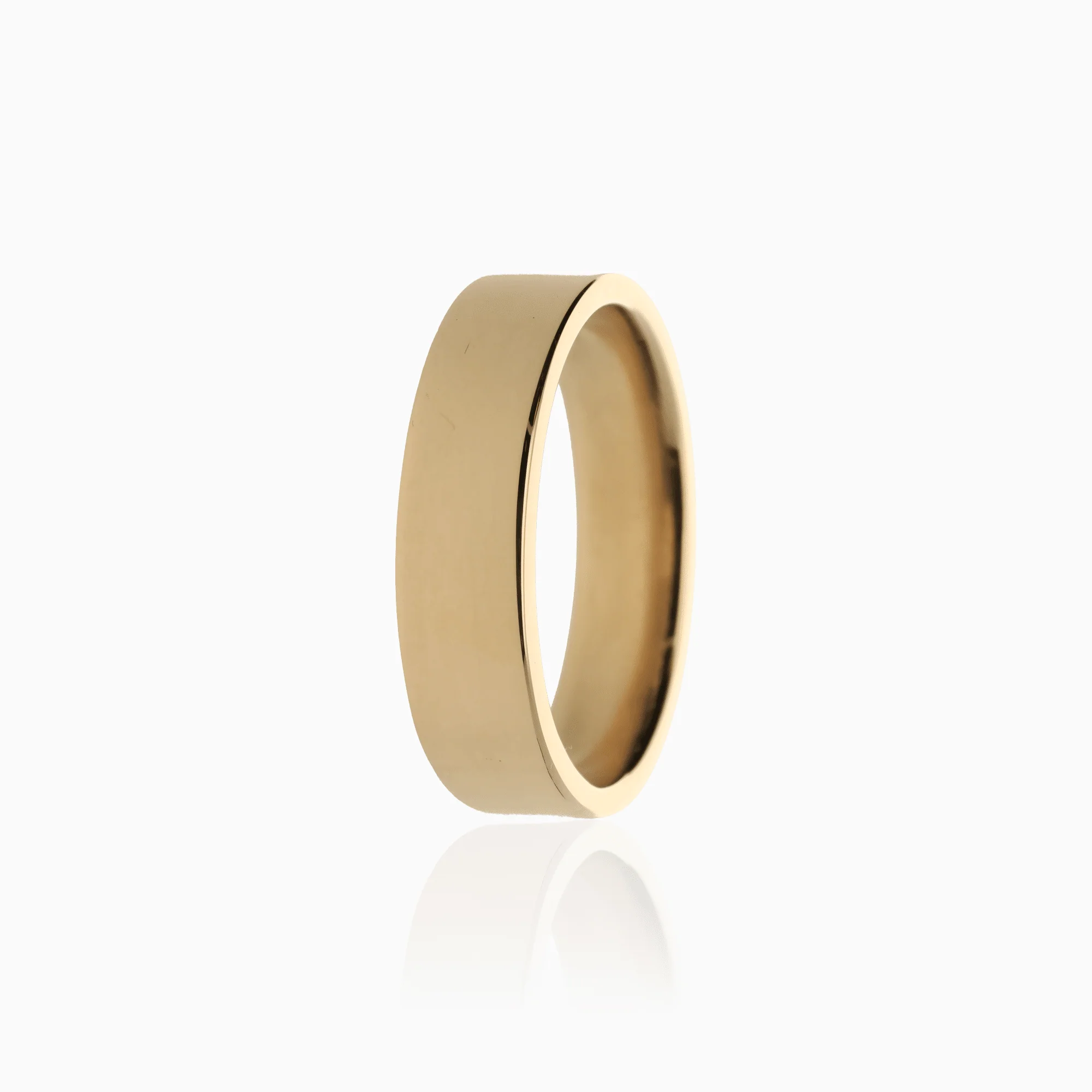 Plain ring 9.4g 18K gold
