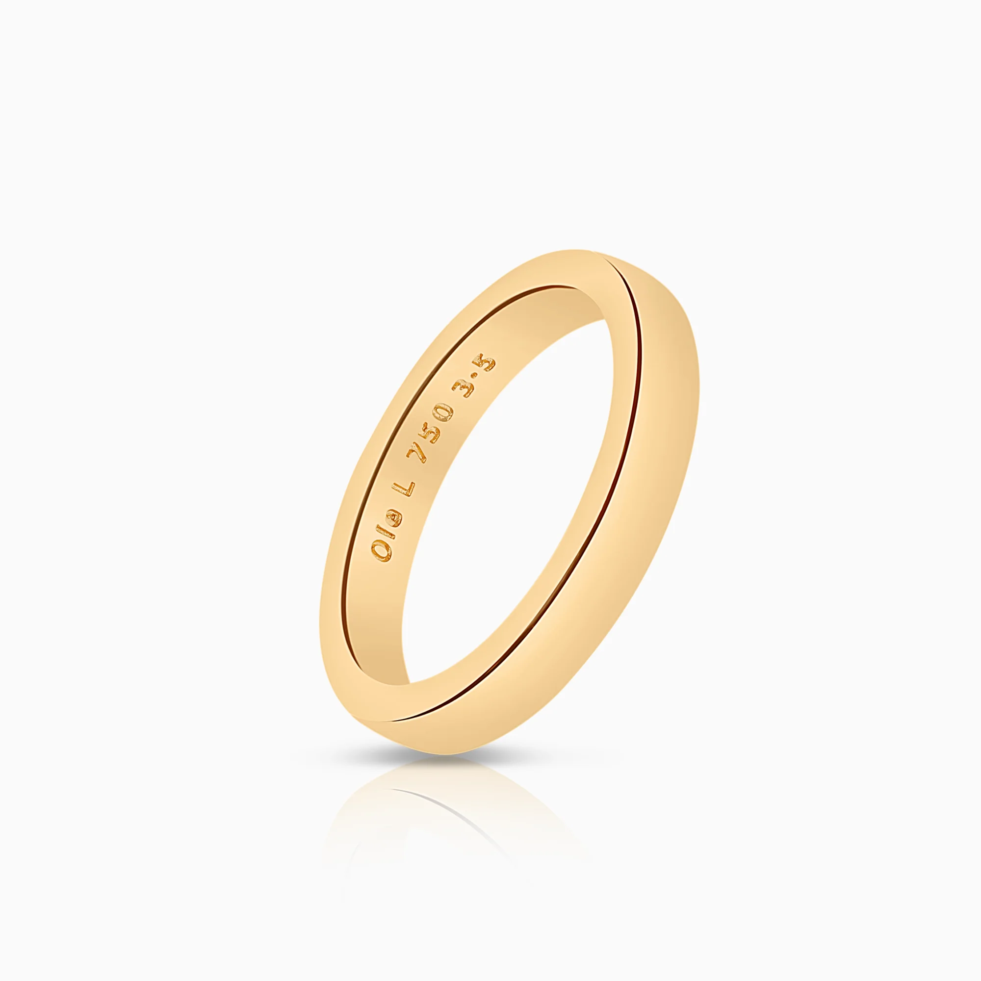 Plain ring Ole Lynggaard 8.25g 18K gold - Image 3