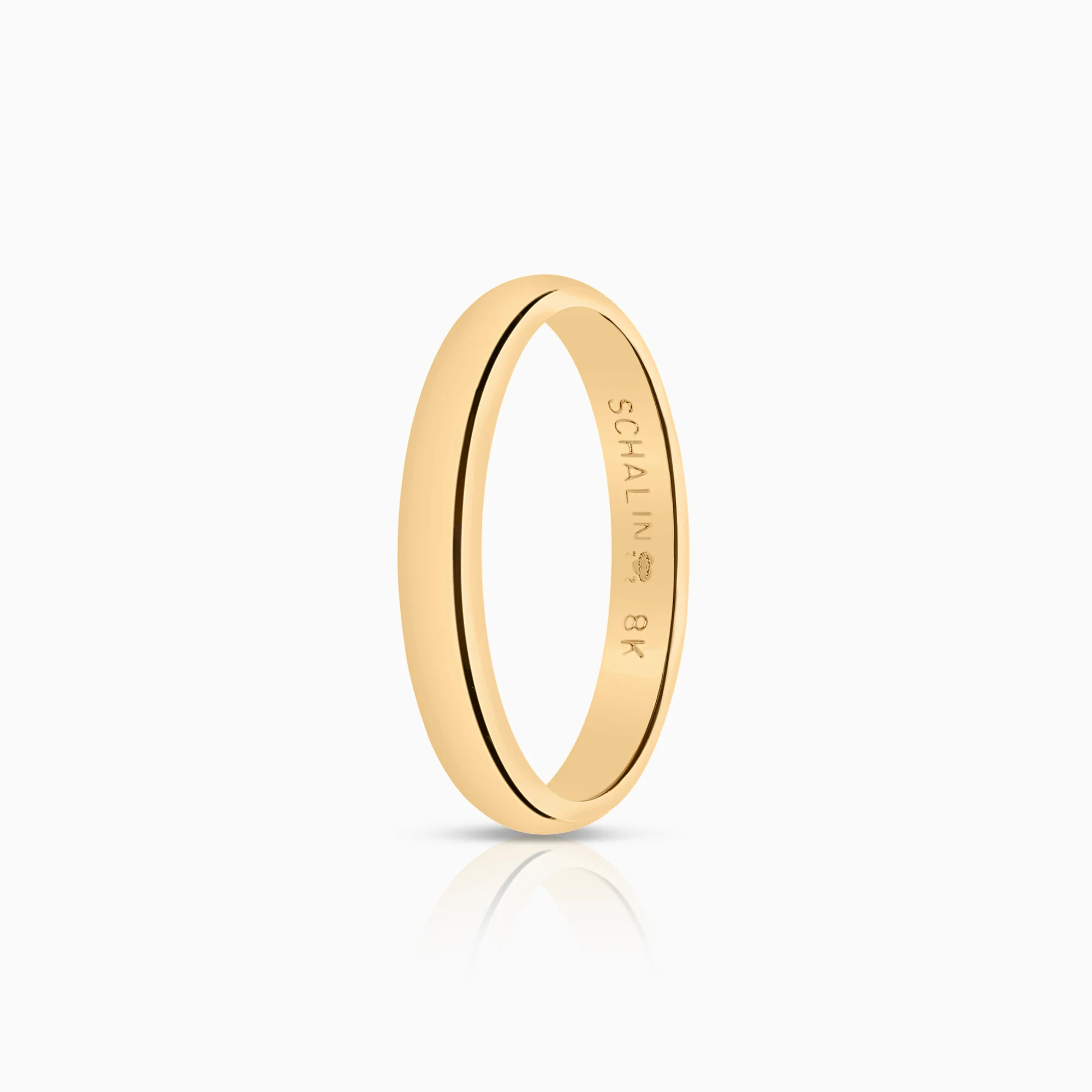 Plain ring Schalins 2.69g 18K gold