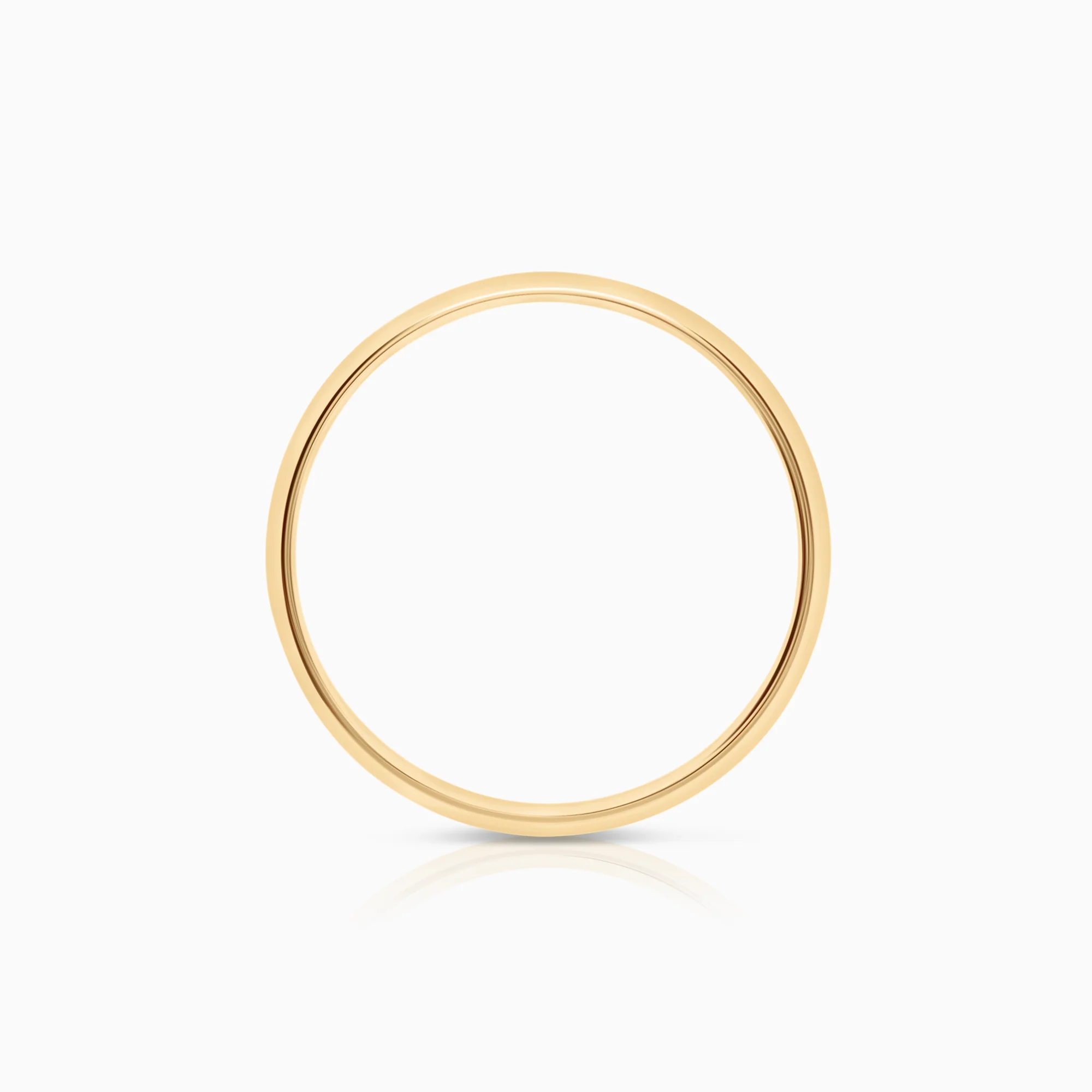 Smooth ring Schalins 3.30g 18K gold - Image 2