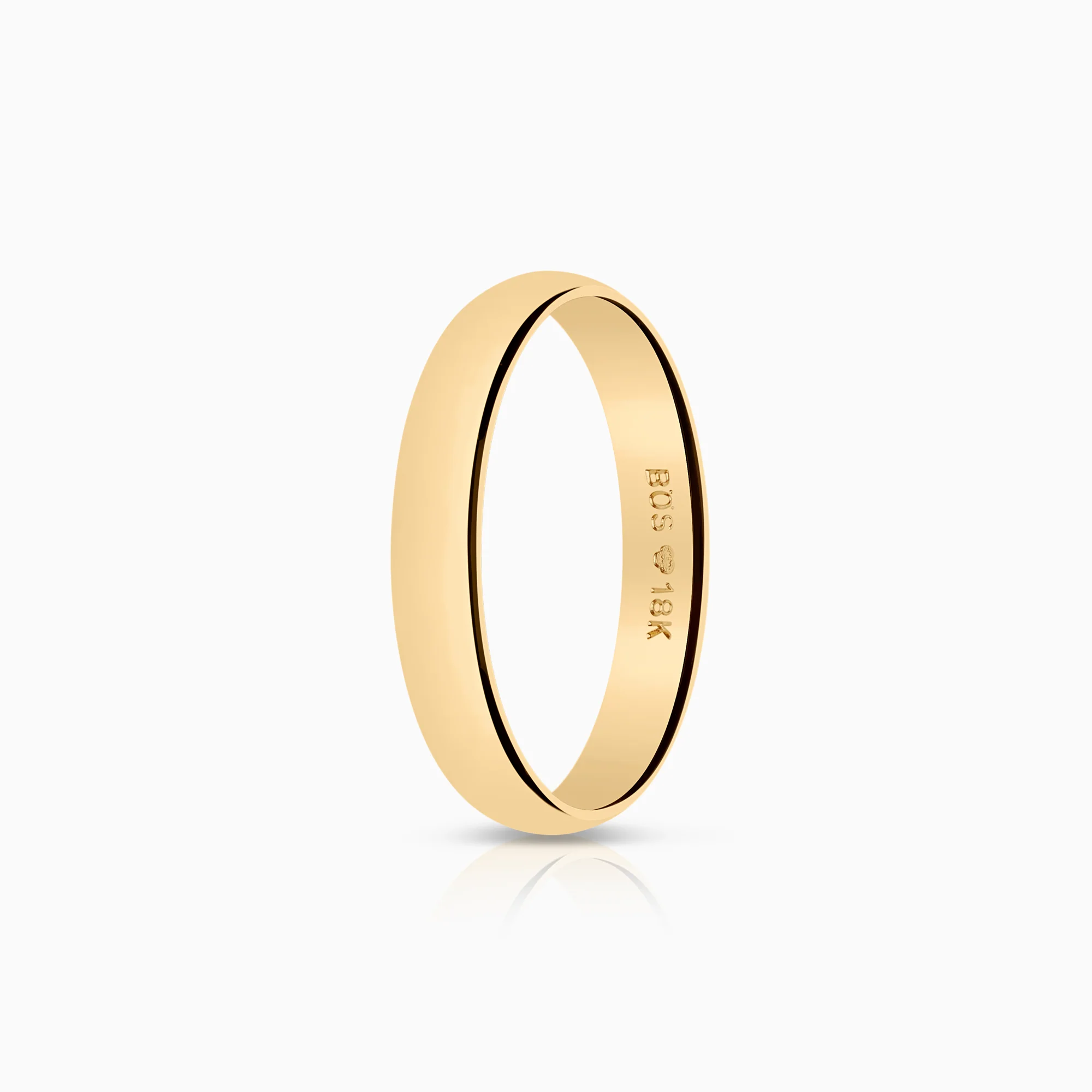 Plain ring Schalins 3.98g 18K gold