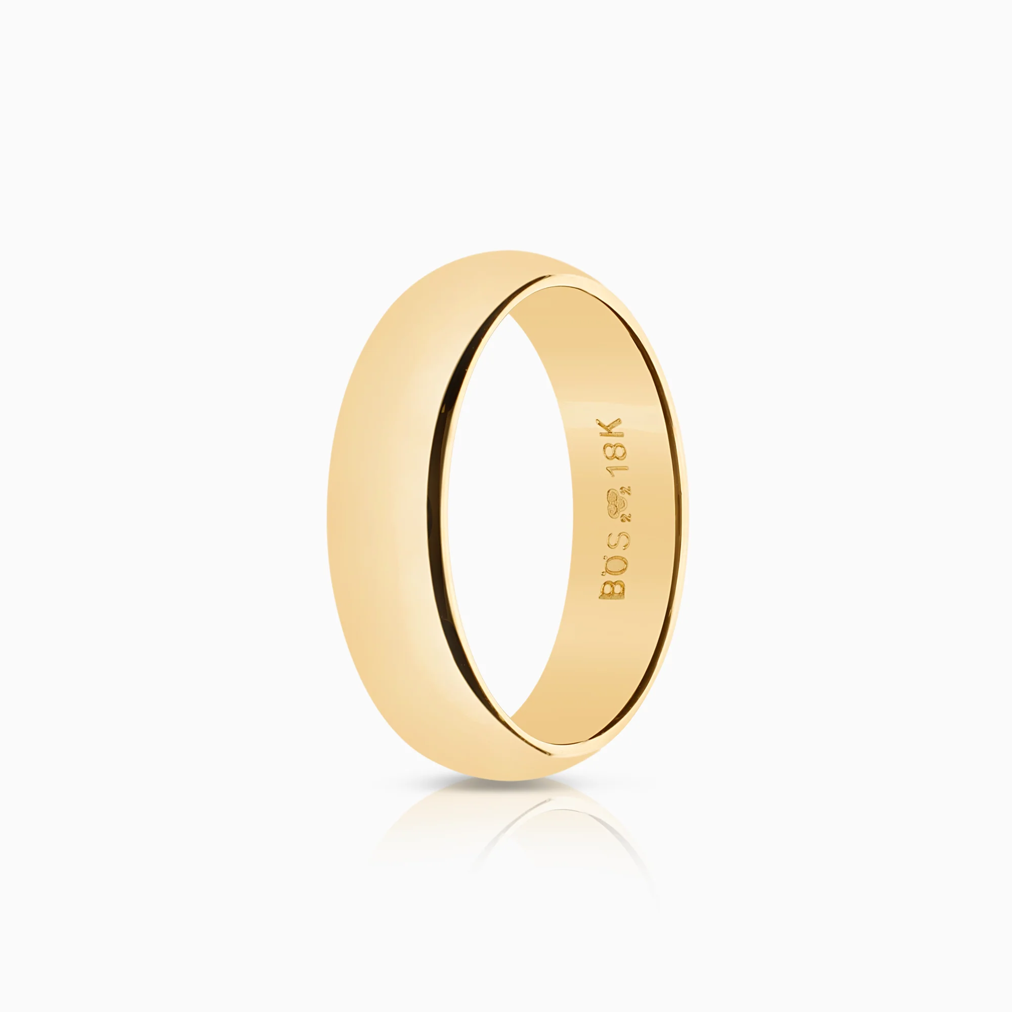 Plain ring Schalins 5.15g 18K gold