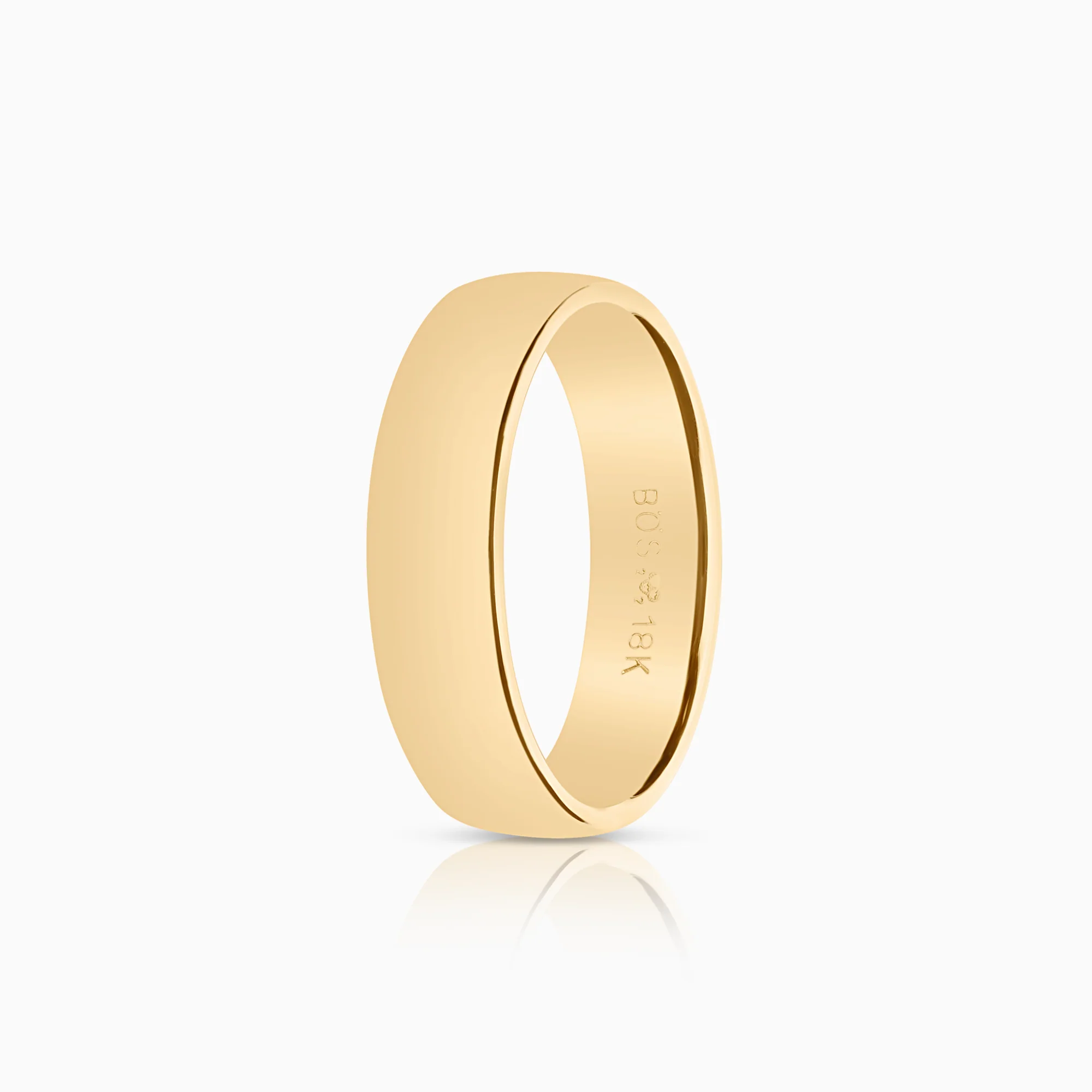 Plain ring Schalins 5.20g 18K gold