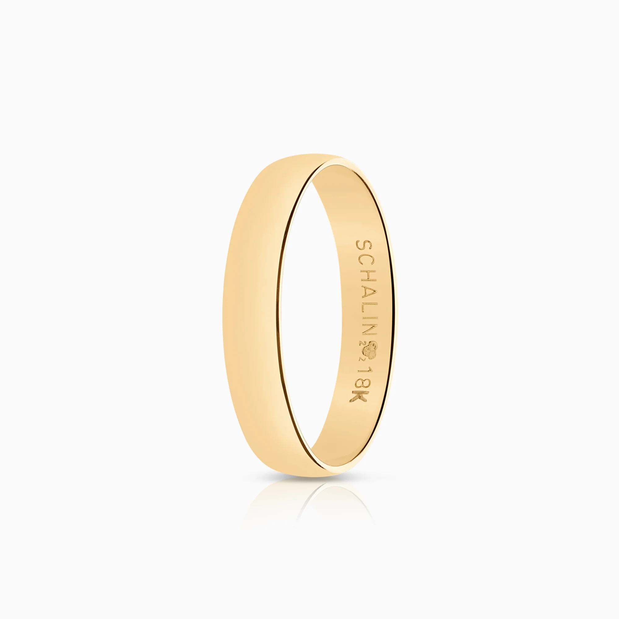 Plain ring 1.74g 18K gold