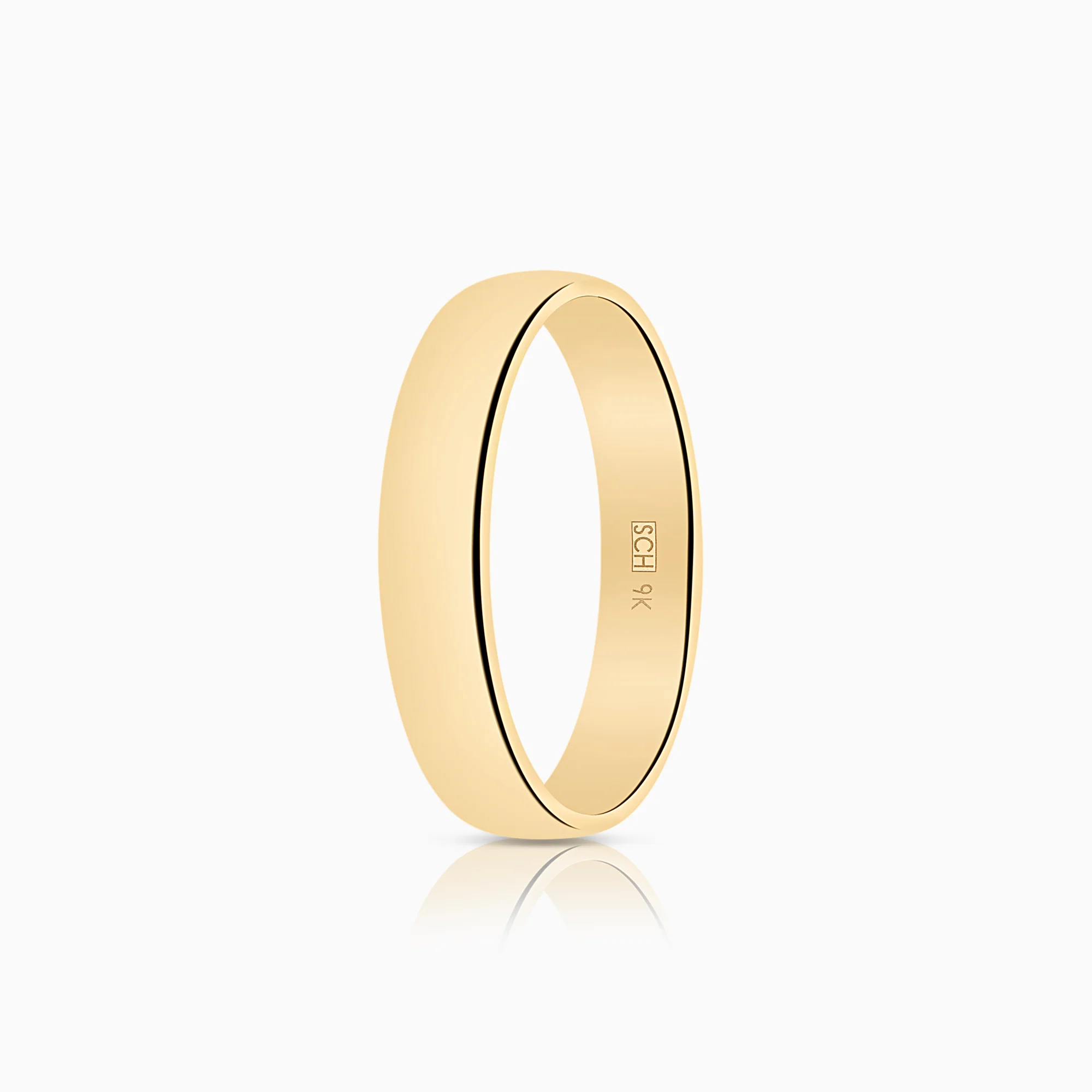Plain ring 4.58g 9K gold