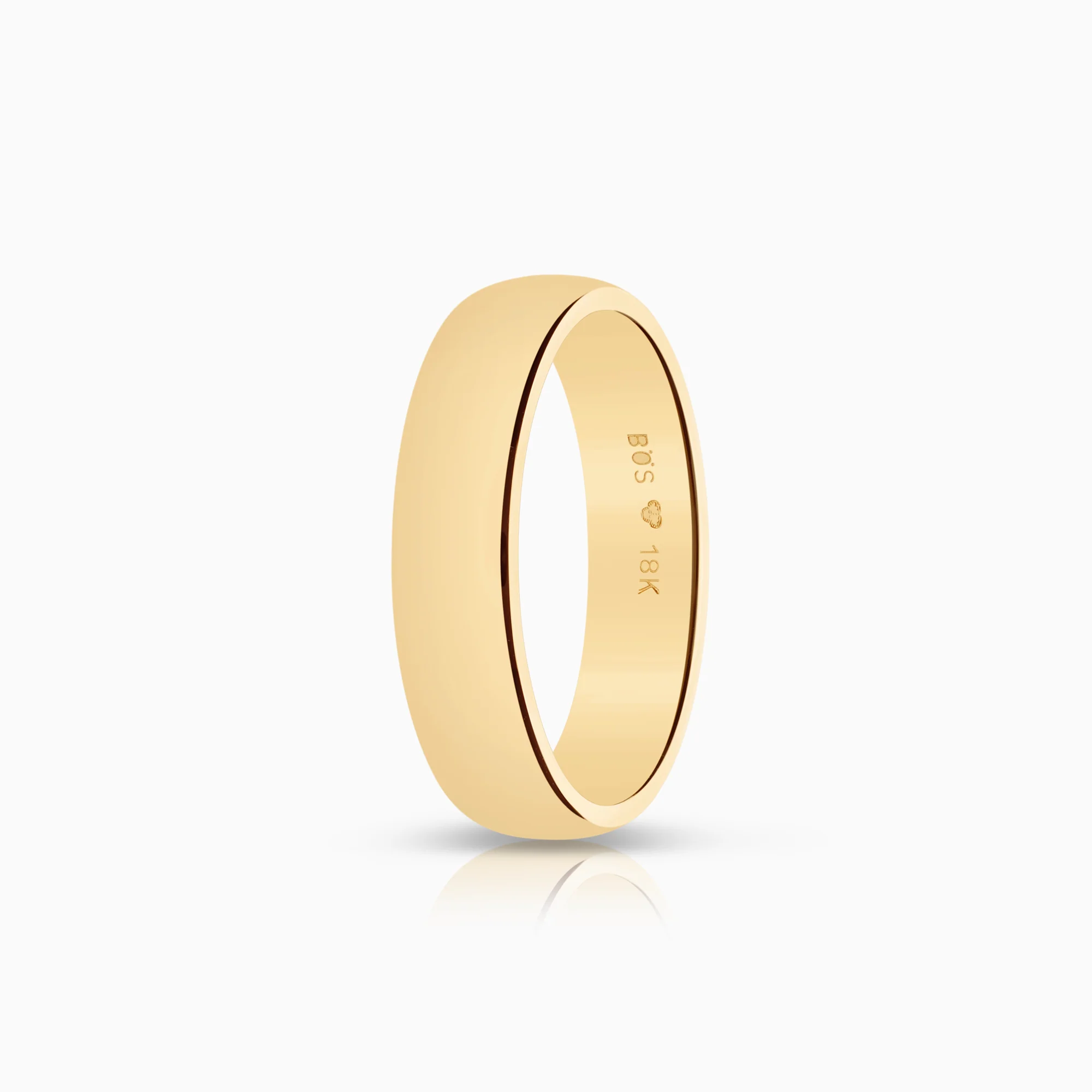 Plain ring 5.50g 18K gold