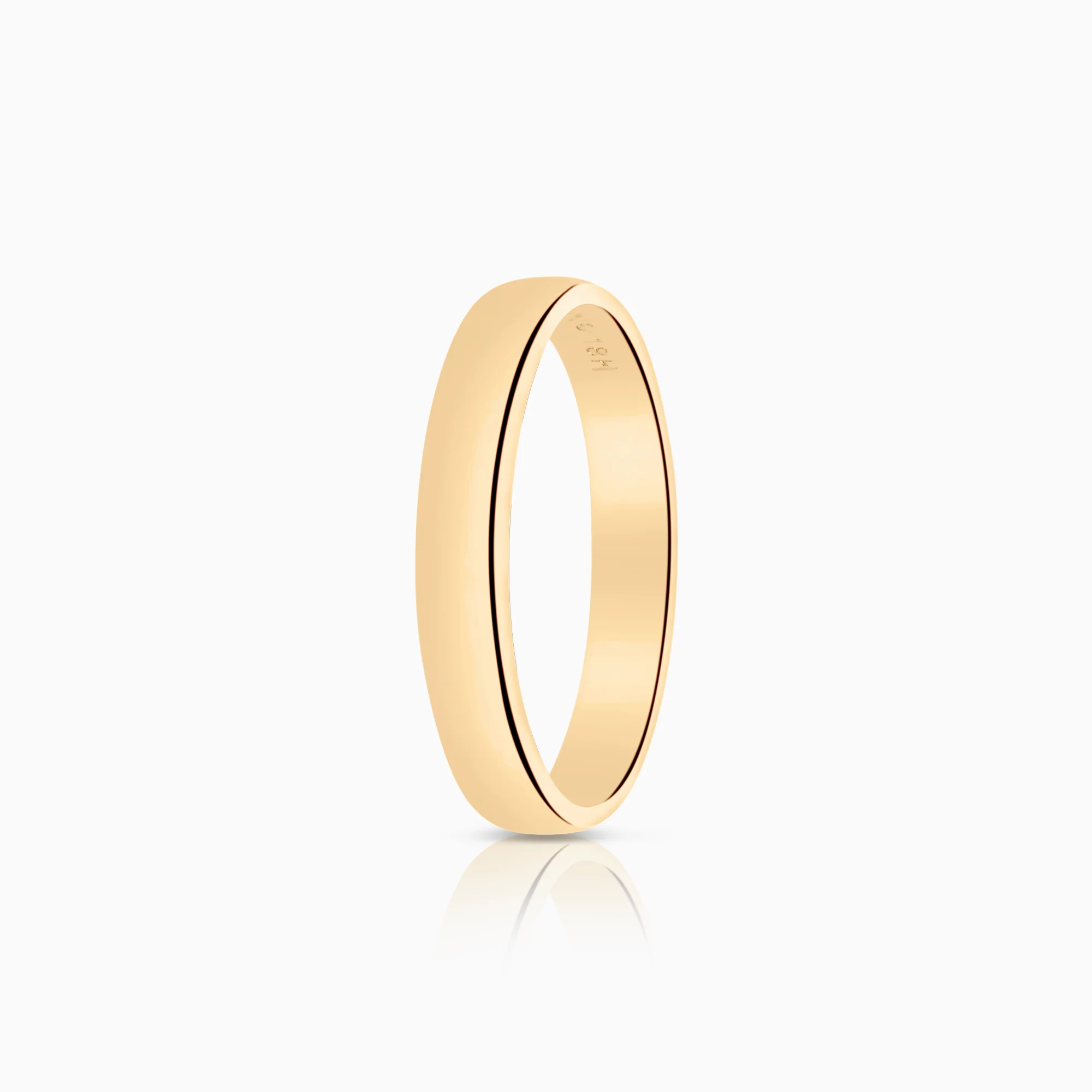 Plain ring Schalins 4.60g 18K gold