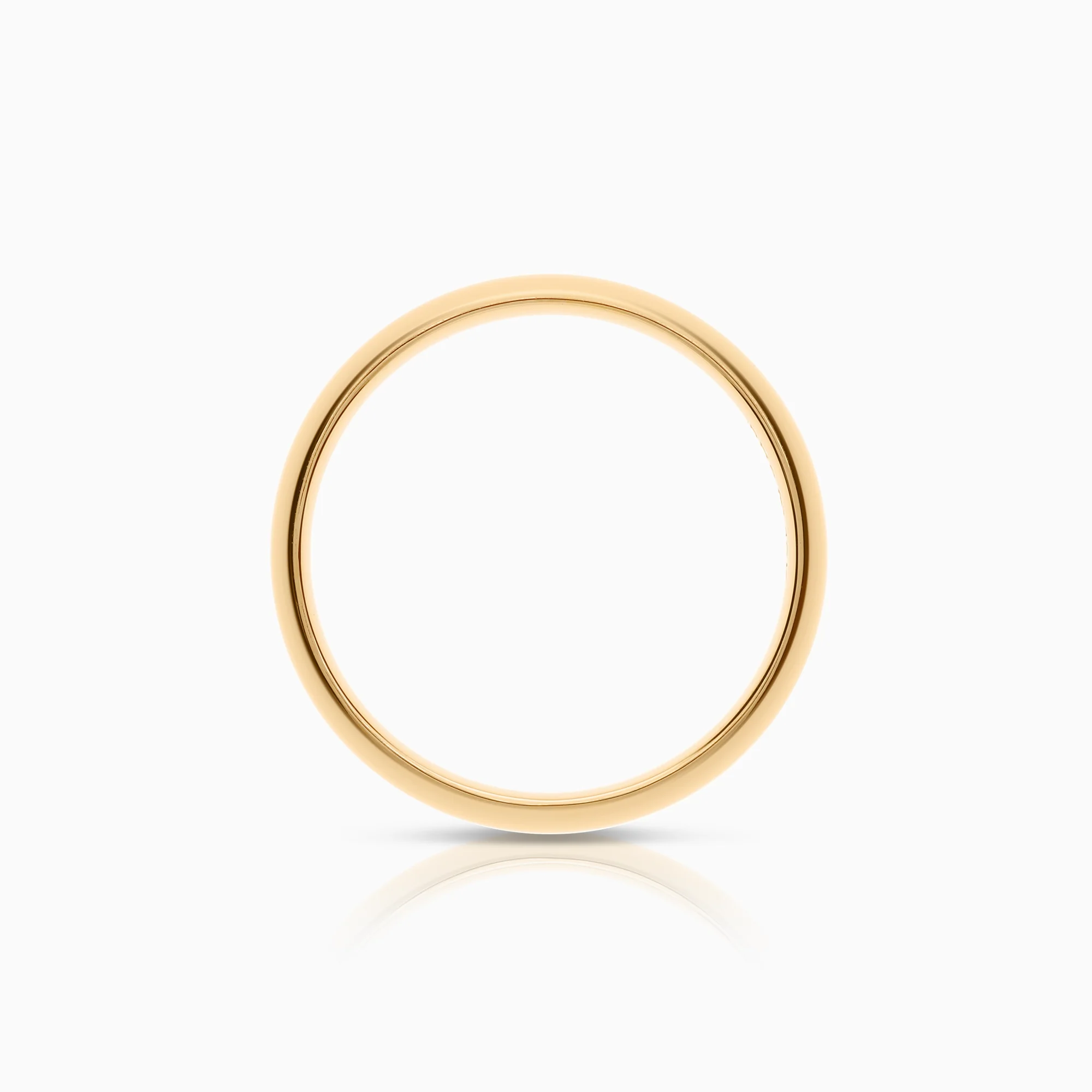 Plain Schalins Ring 6.62g 18K Gold - Image 2