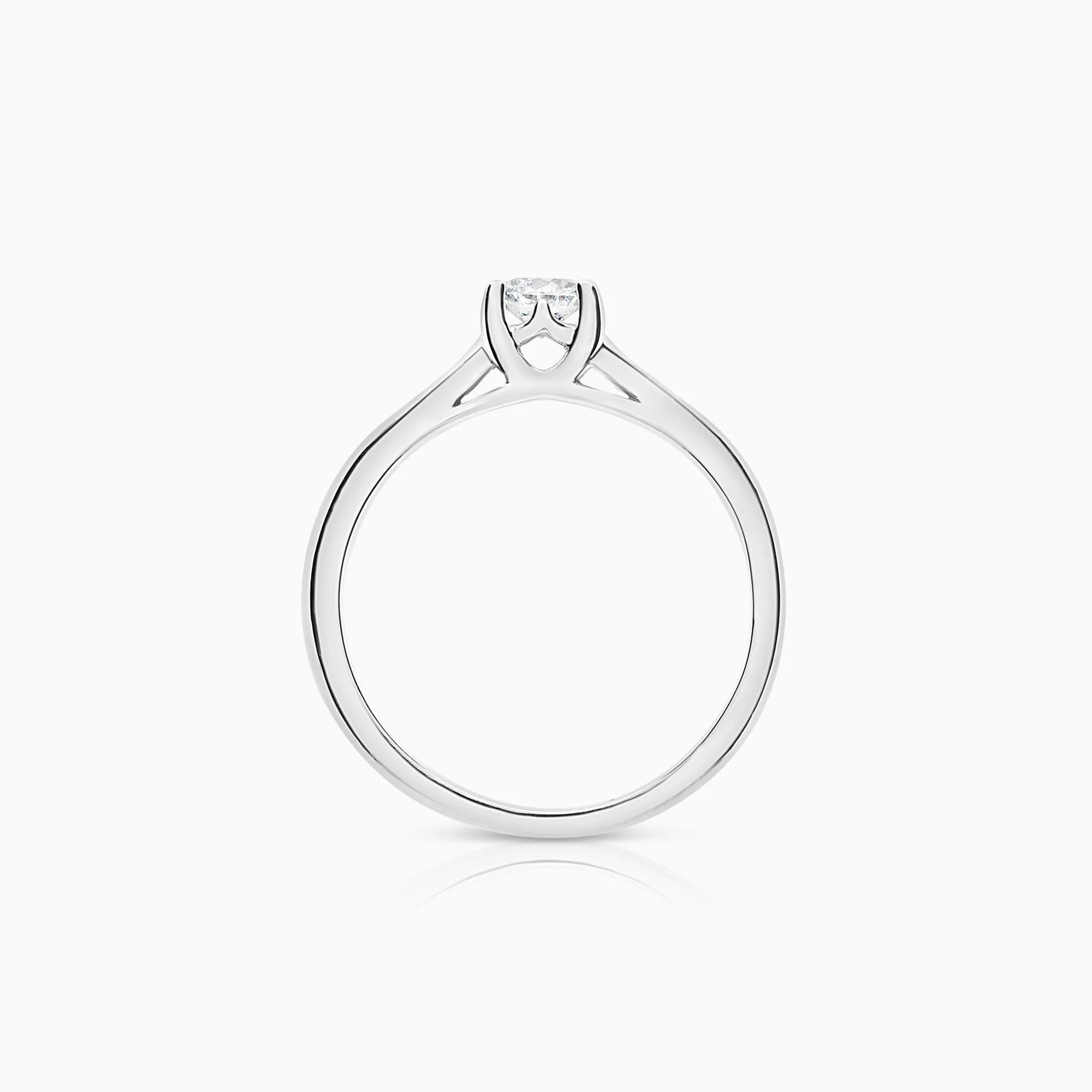 Solitaire ring 0.25ct 950 Platinum - Image 2