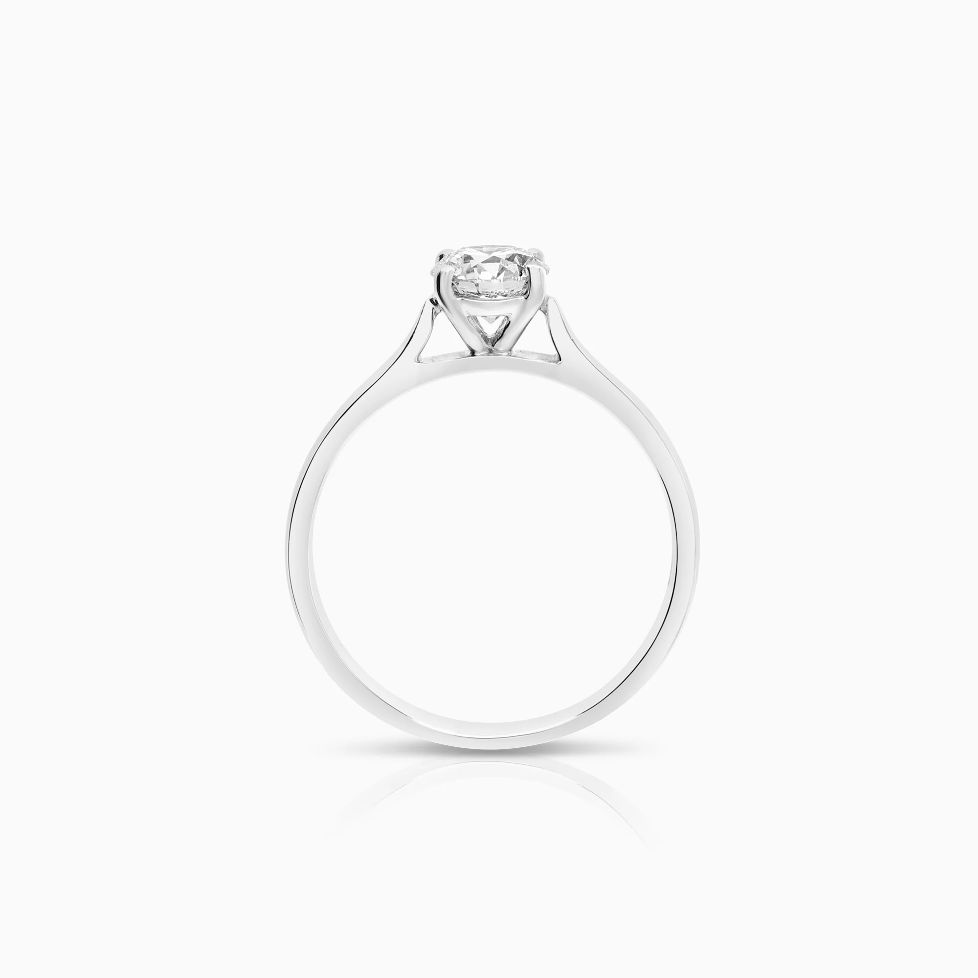 Solitaire ring 0.70ct 950 platinum GIA certificate - Image 2