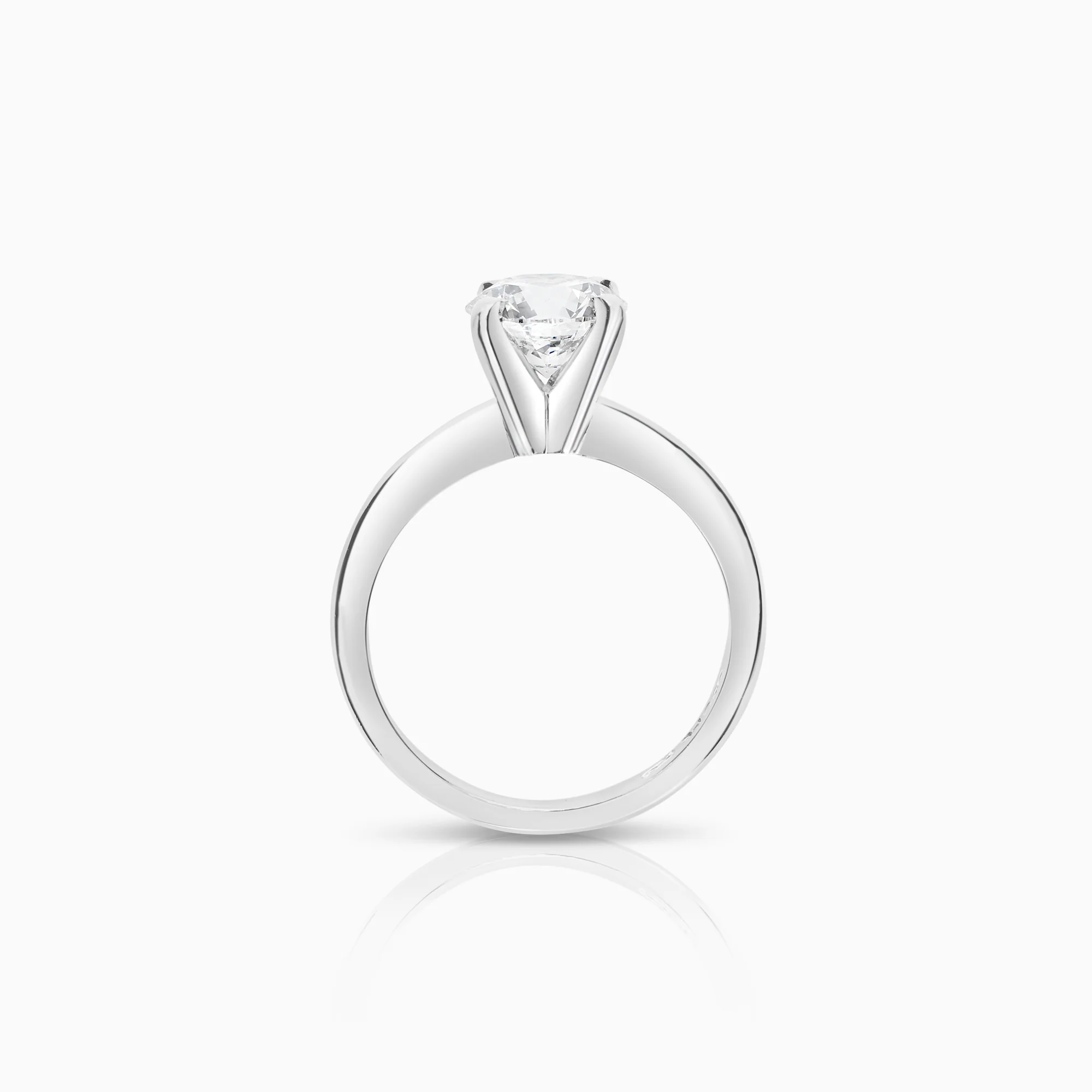 Solitaire ring 1.20ct 950 platinum - Image 3