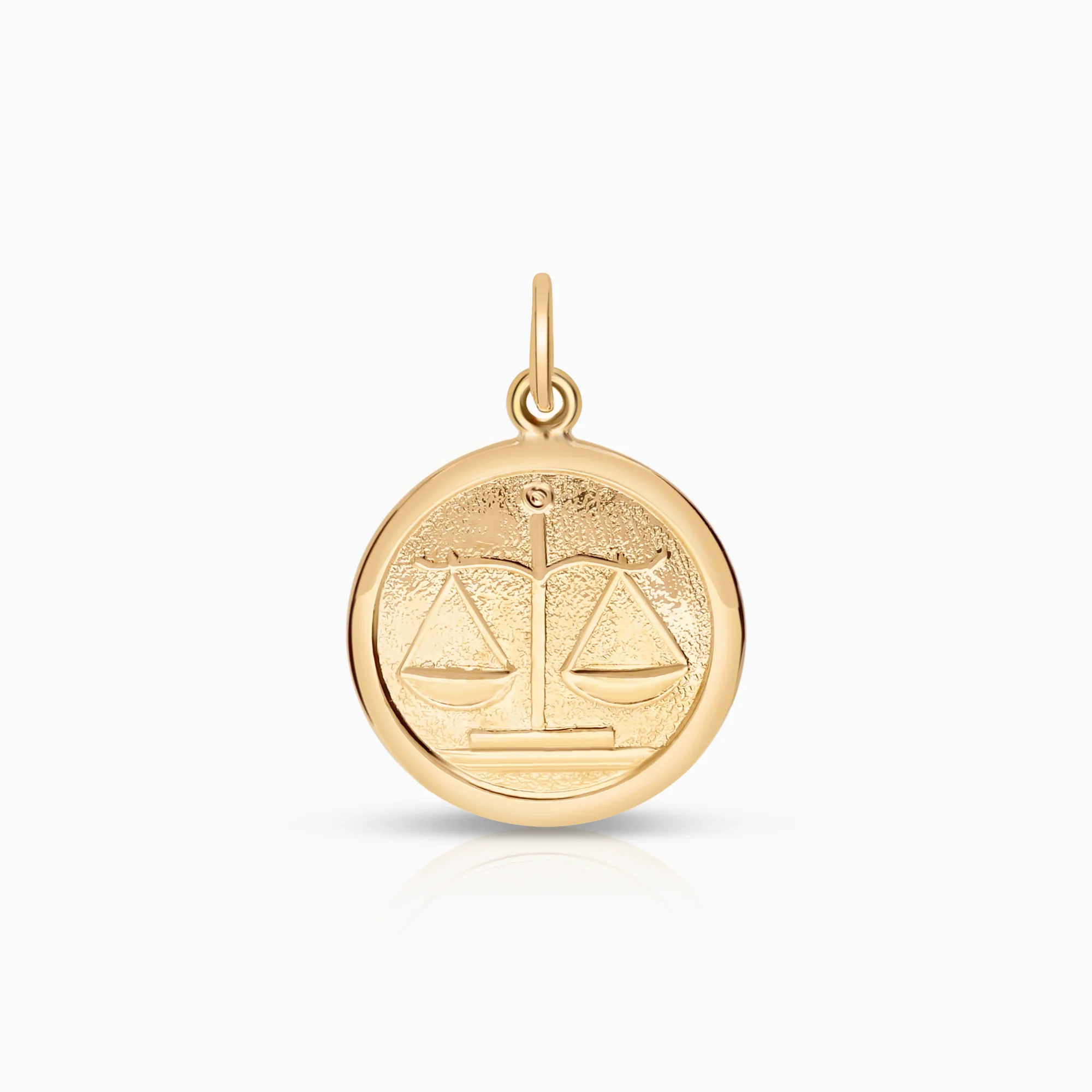 Pendant zodiac Libra 0.94g 18K gold