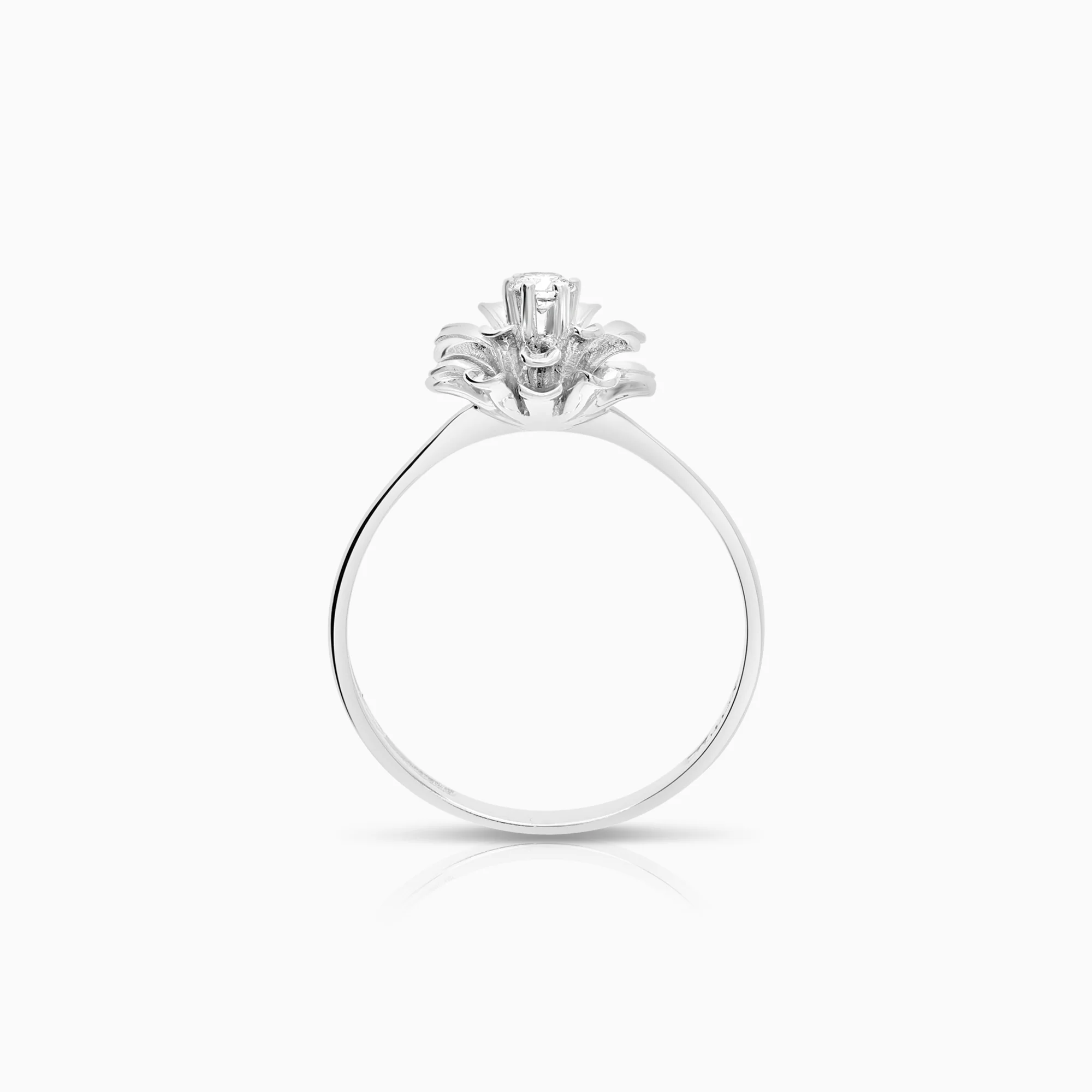 Theresia Hvorslev diamond ring 0.10ct 18K white gold - Image 2