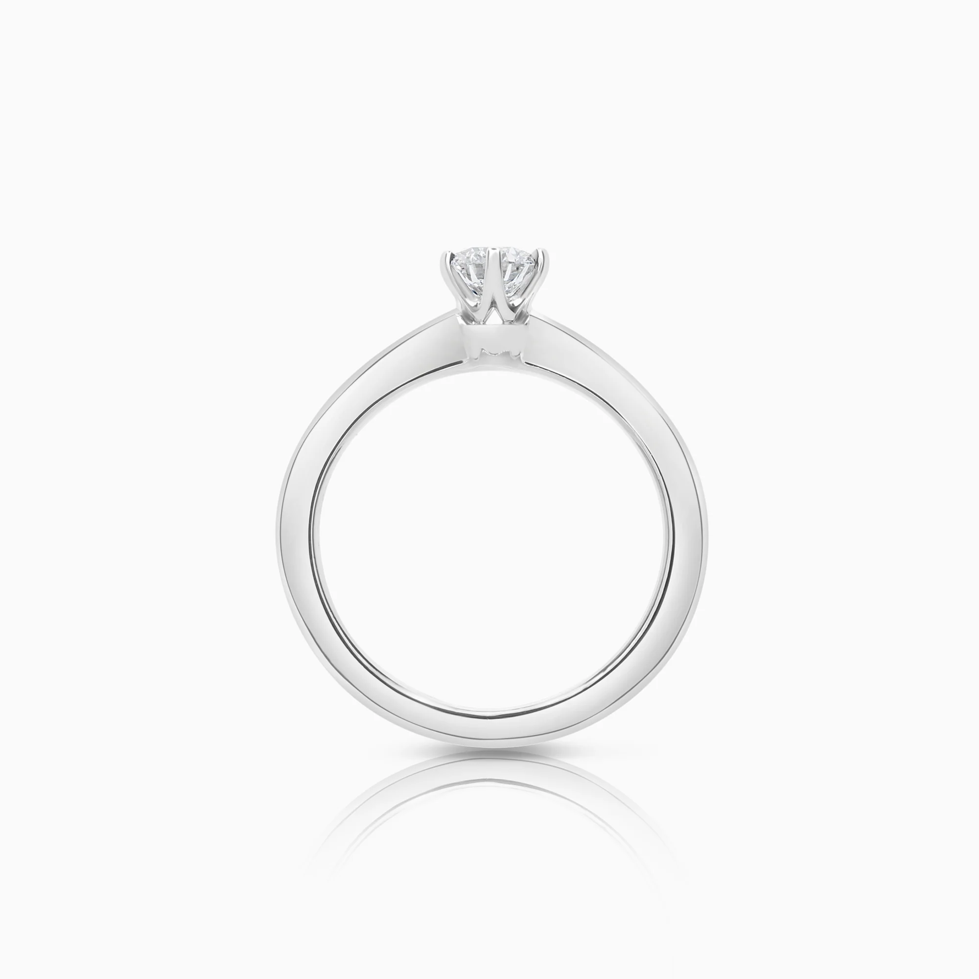 Tiffany & Co solitaire ring brilliant 0.39ct pt950 - Image 2