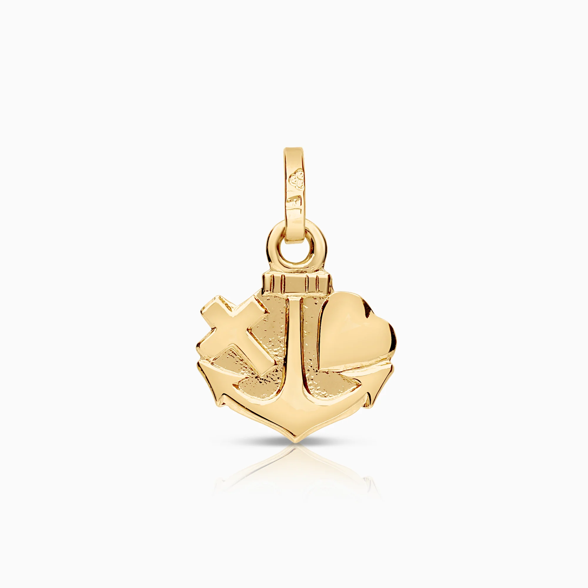 Faith, Hope & Love charm 0.47g 18K gold