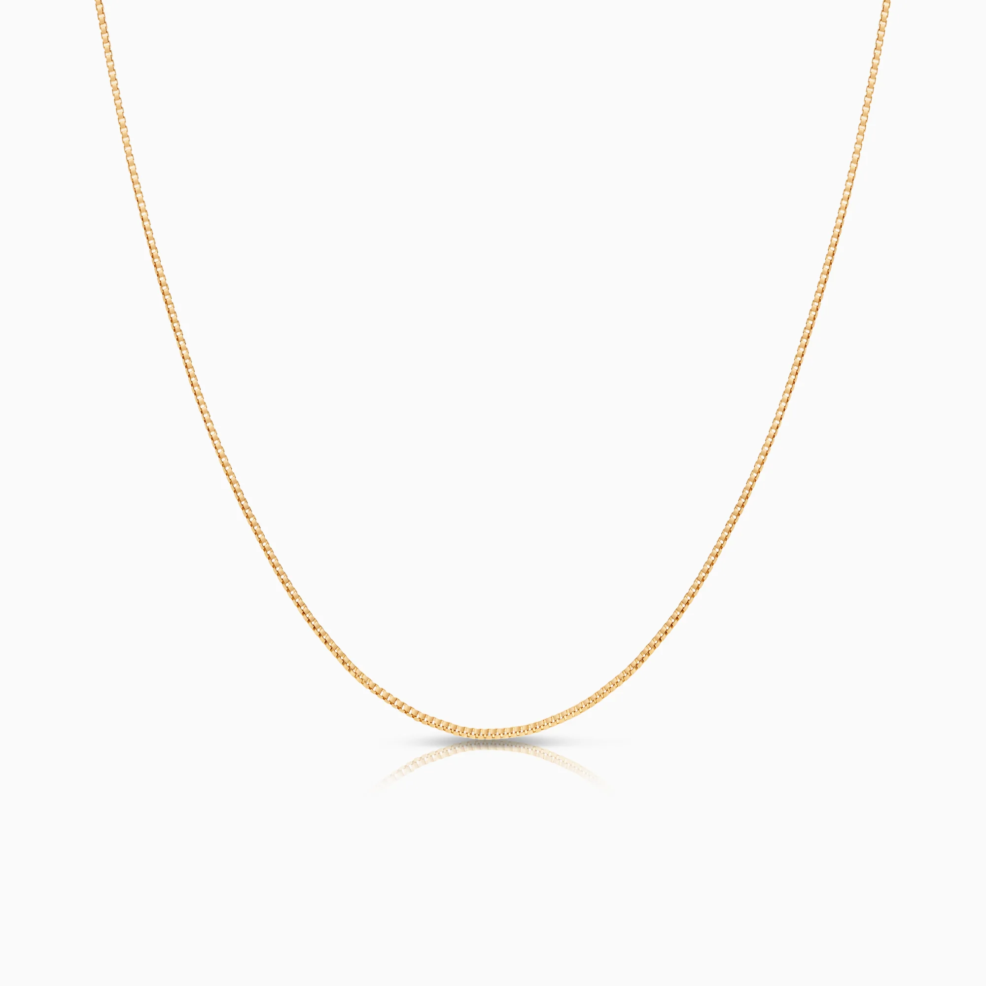 Venezia necklace 2.54g 18K gold