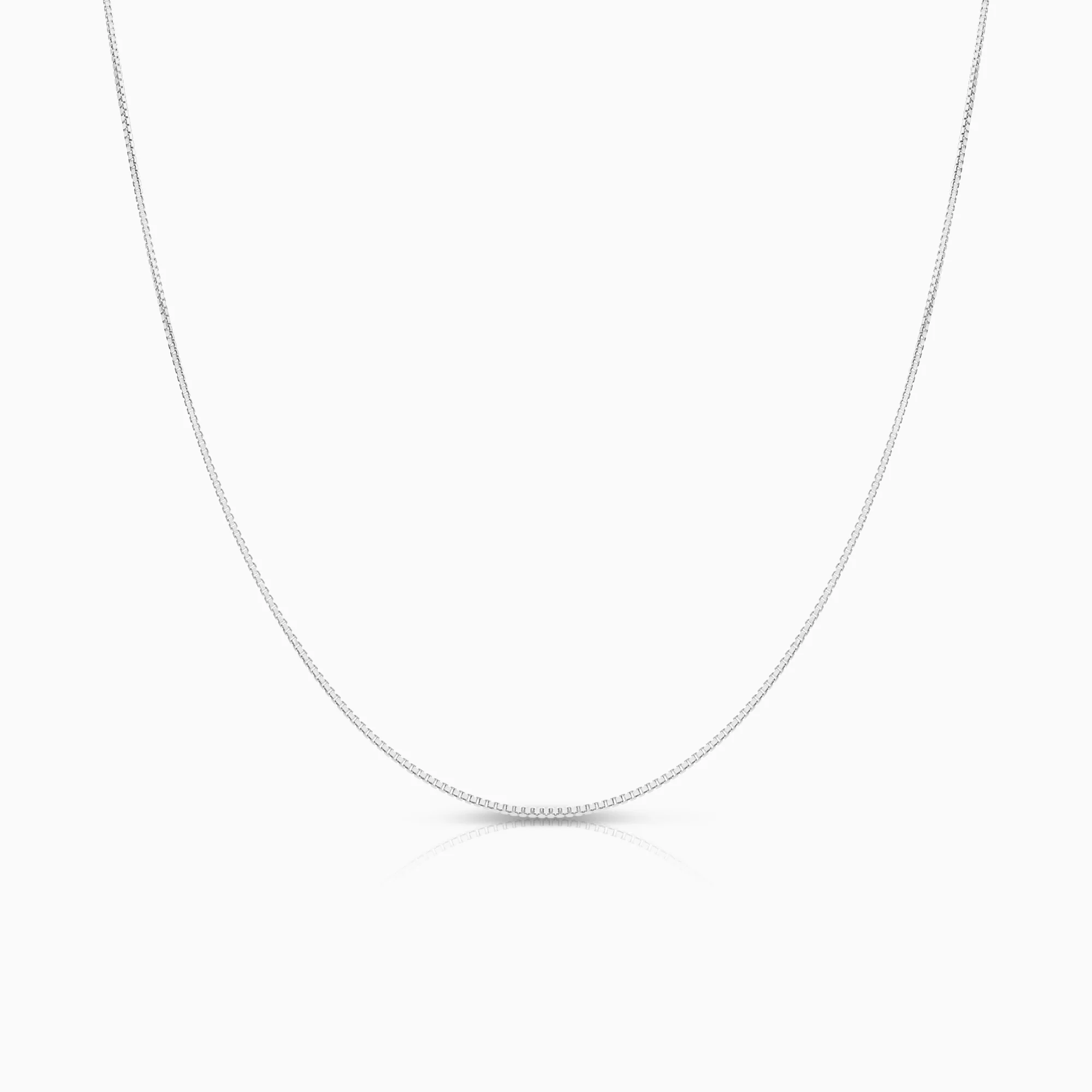 Venezia necklace 2.61g 18K white gold