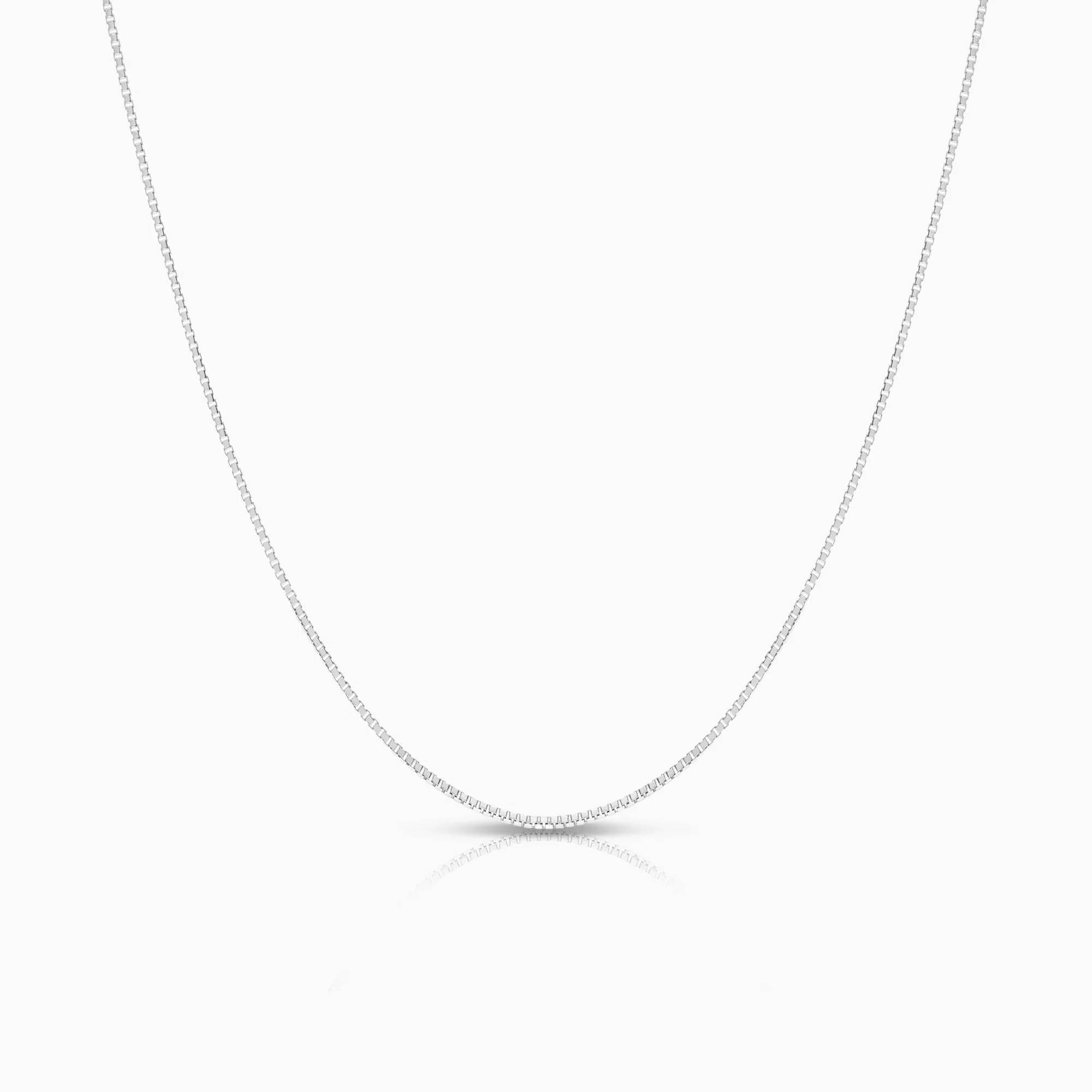 Venezia necklace 3.00g 18K white gold