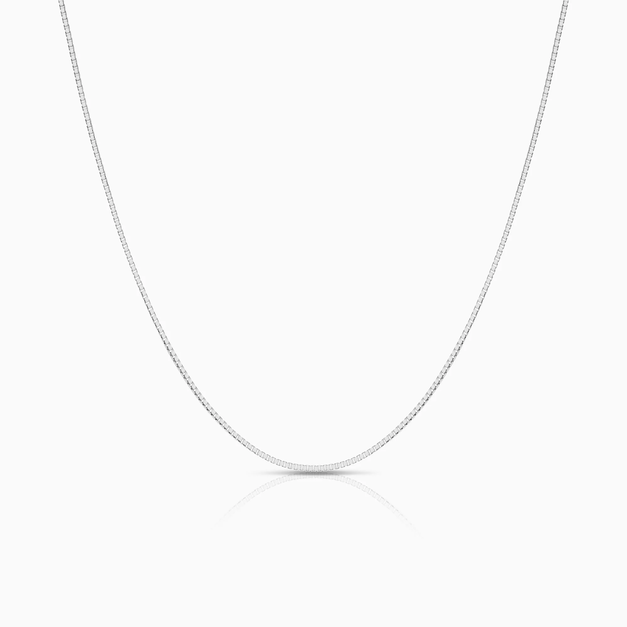 Venezia necklace 3.23g 18K white gold