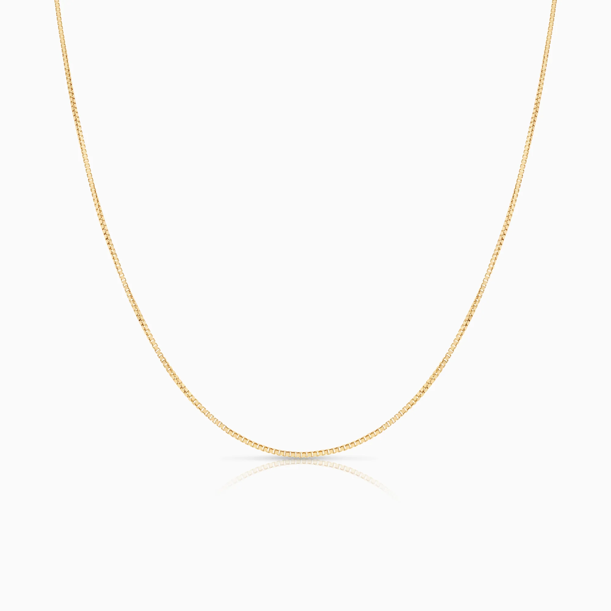 Venezia necklace 3.35g 18K gold