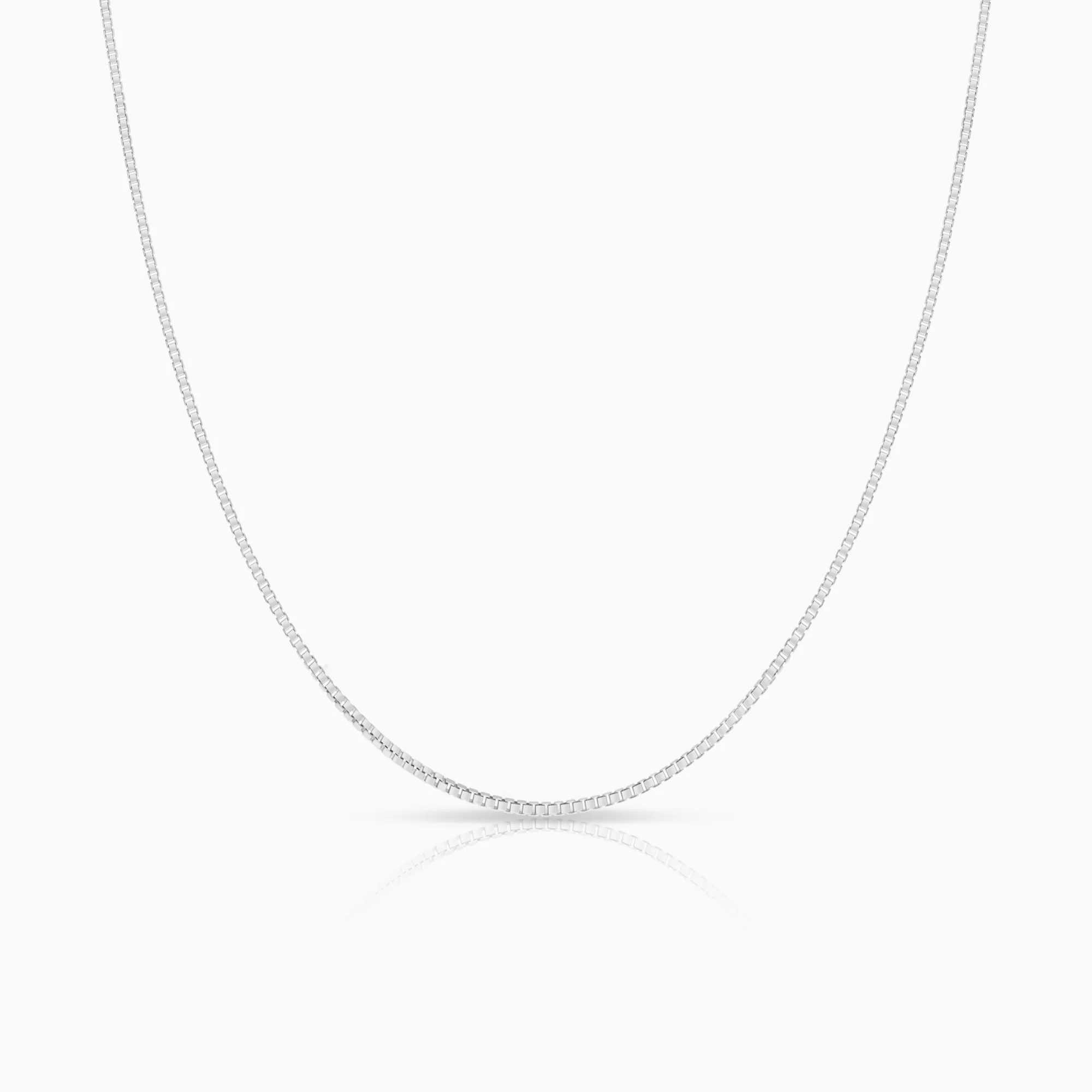 Venezia necklace 3.75g 18K white gold