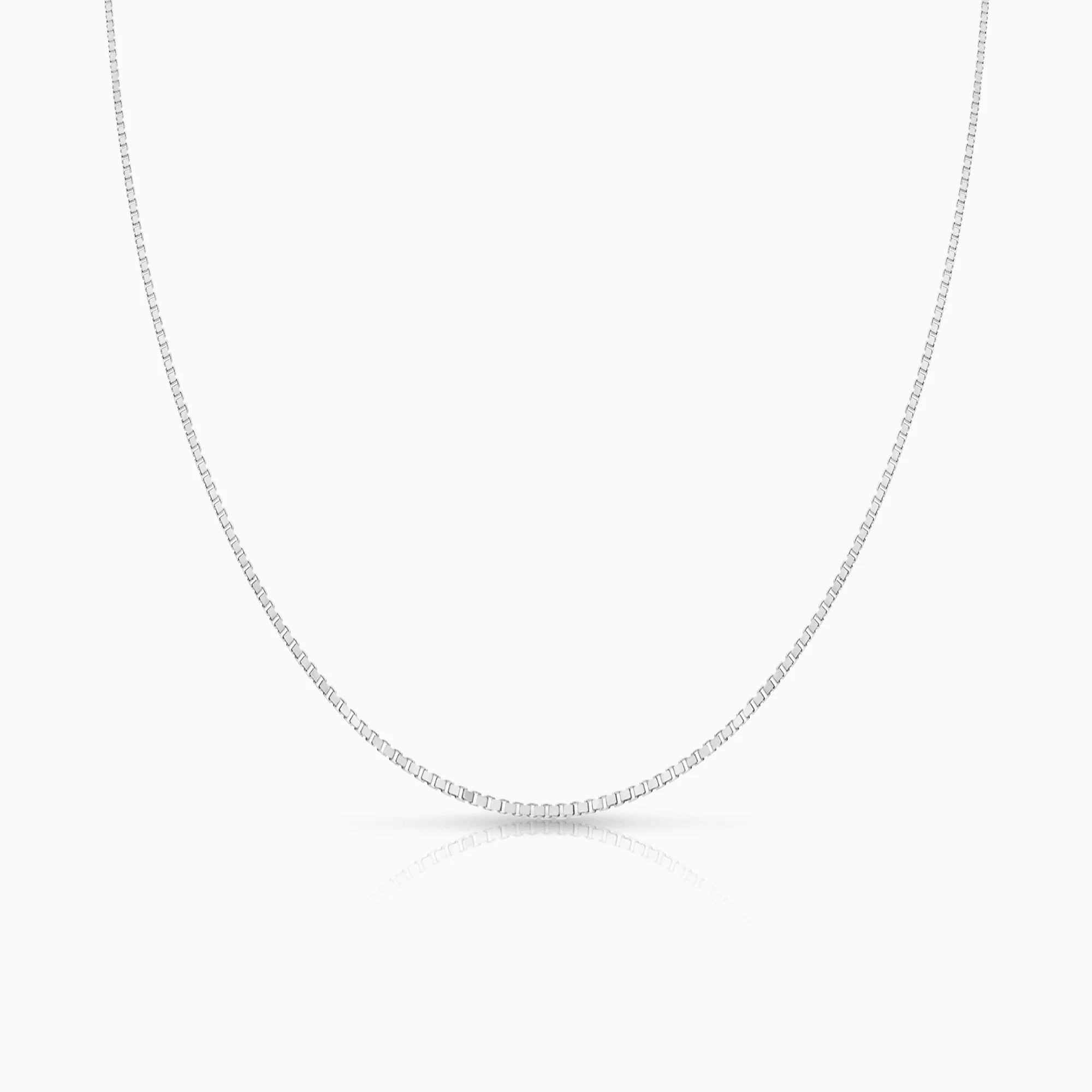 Venezia necklace 40.5cm 18K white gold