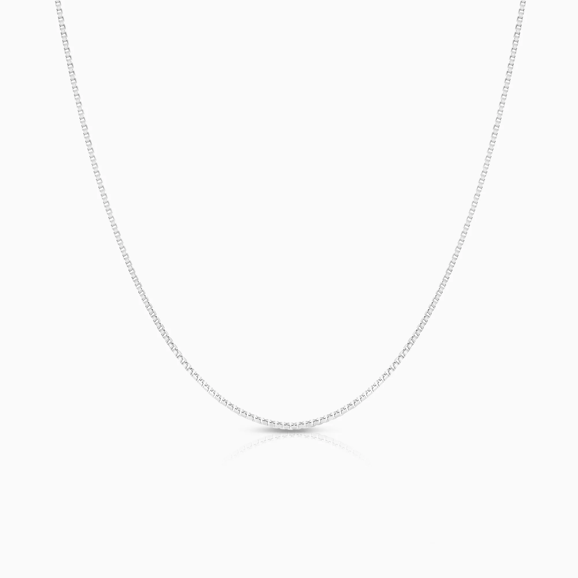 Venezia necklace 5.25g 18K white gold