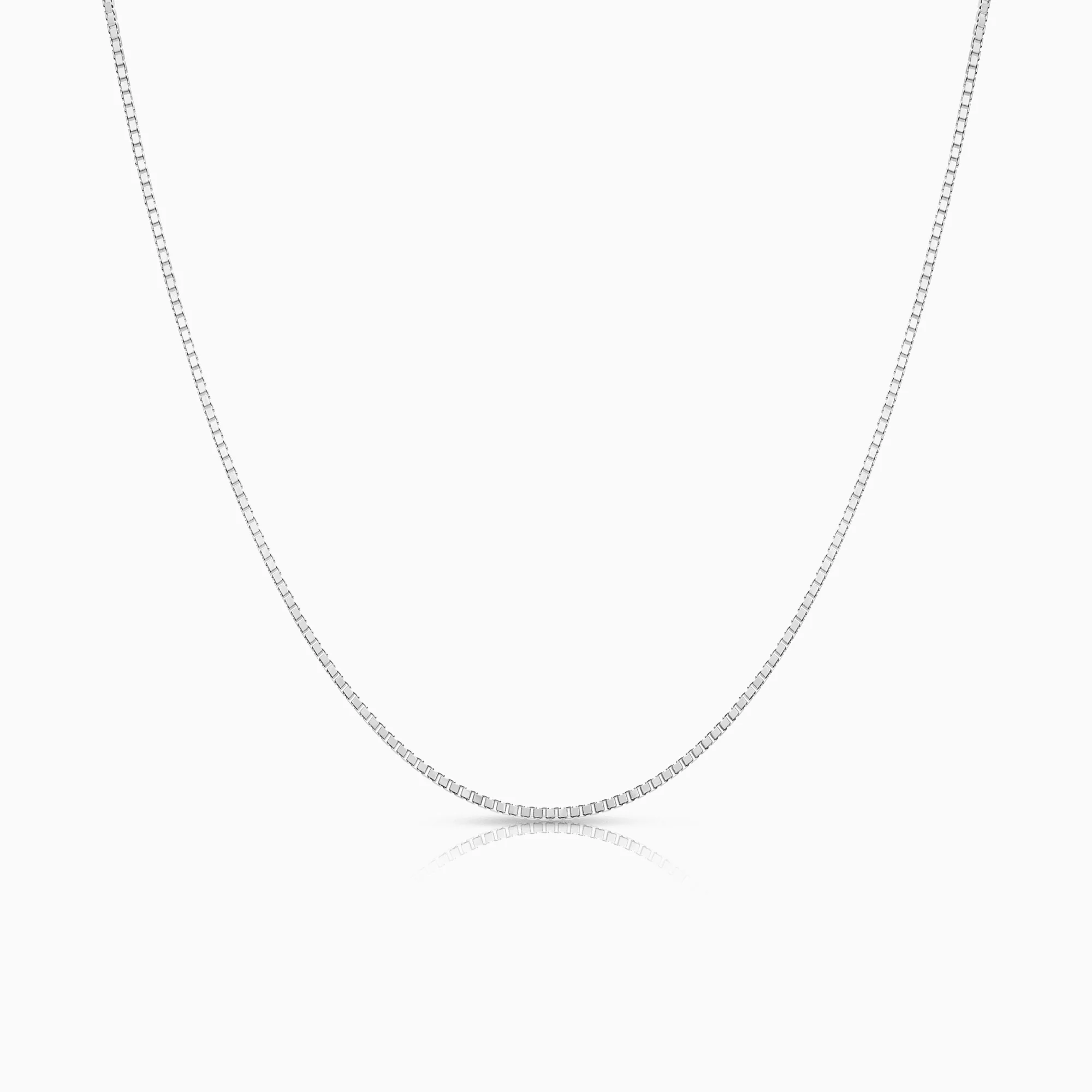 Box Chain 11.42g 18K white gold