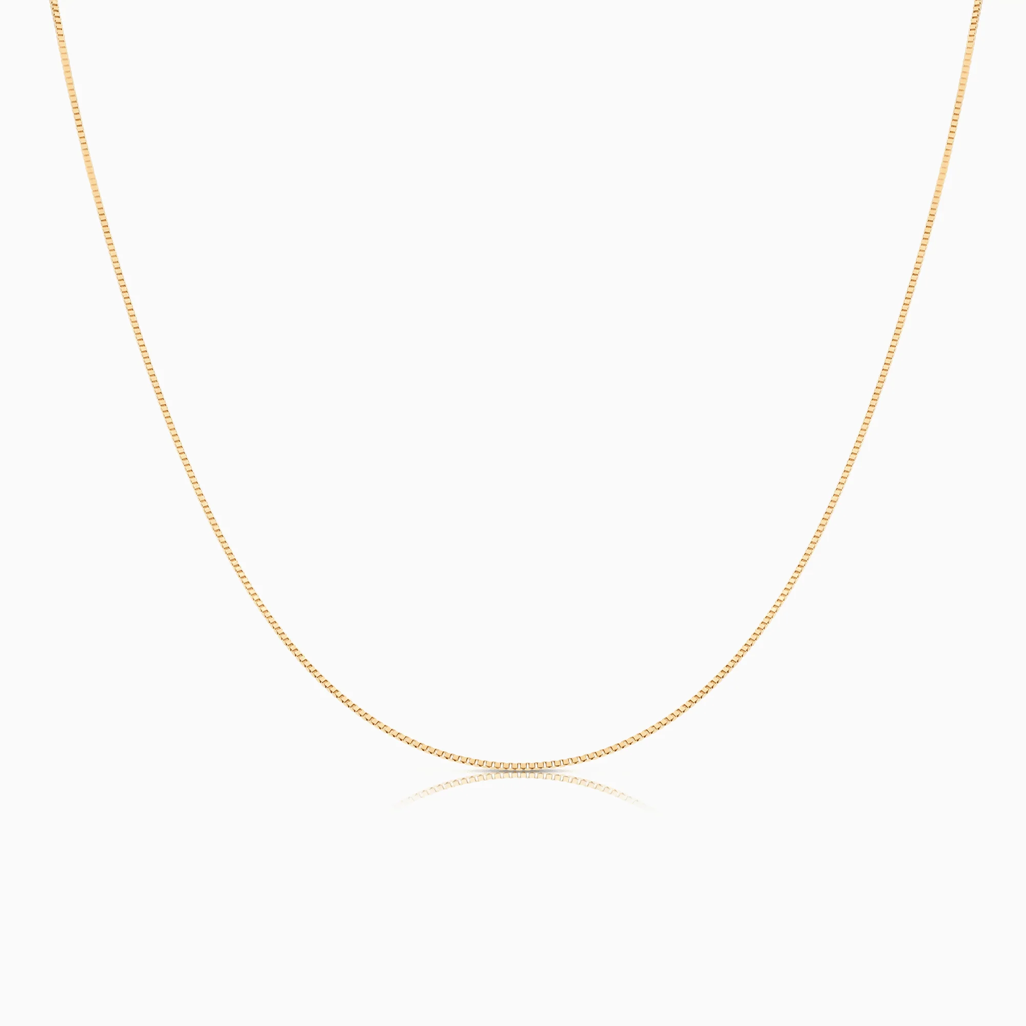 Box Chain 36.5cm 18K gold