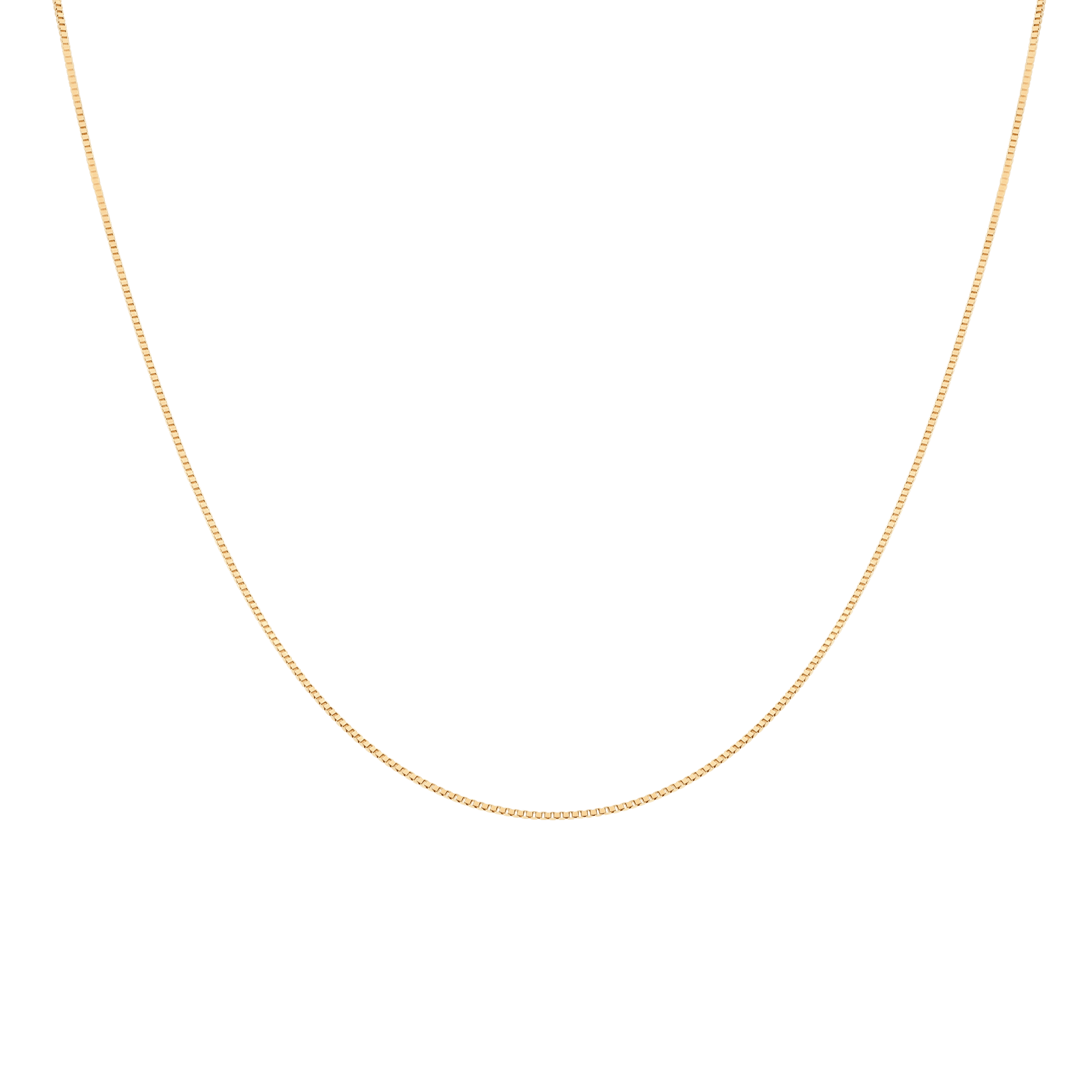 Box Chain 36.5cm 18K gold - Image 2