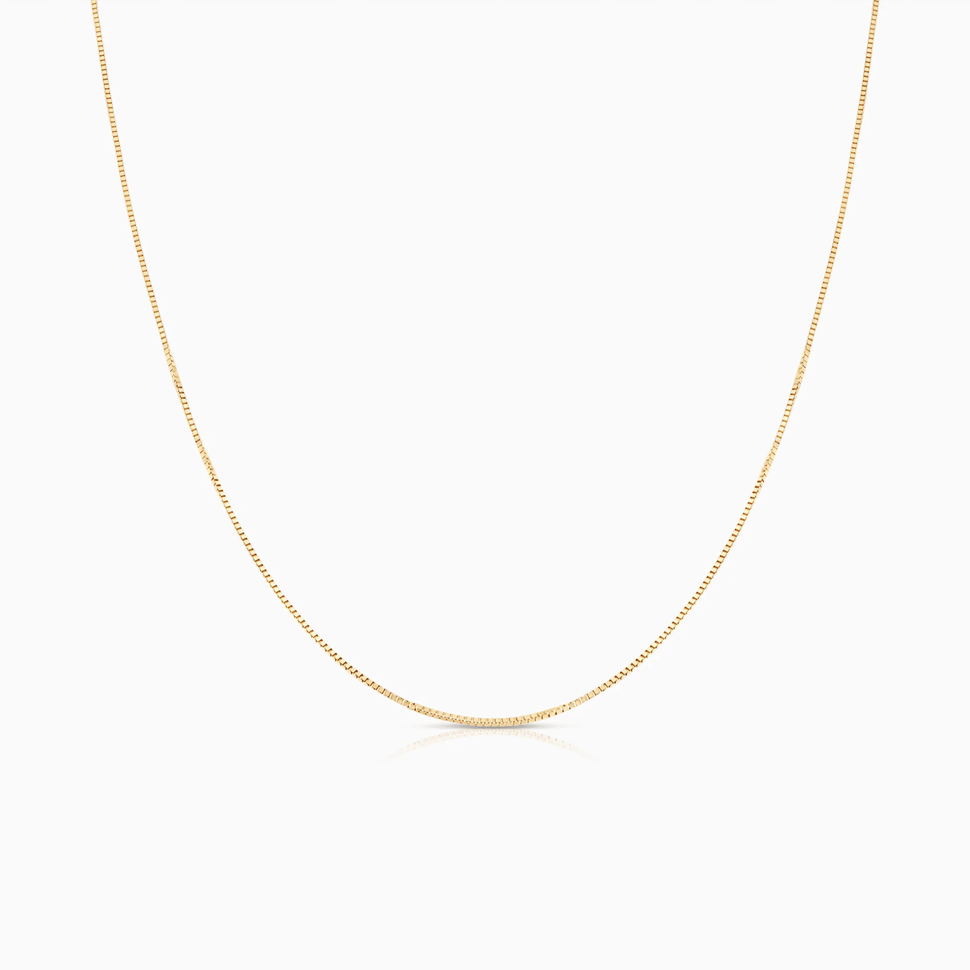 Box Chain 36.5cm 18K gold