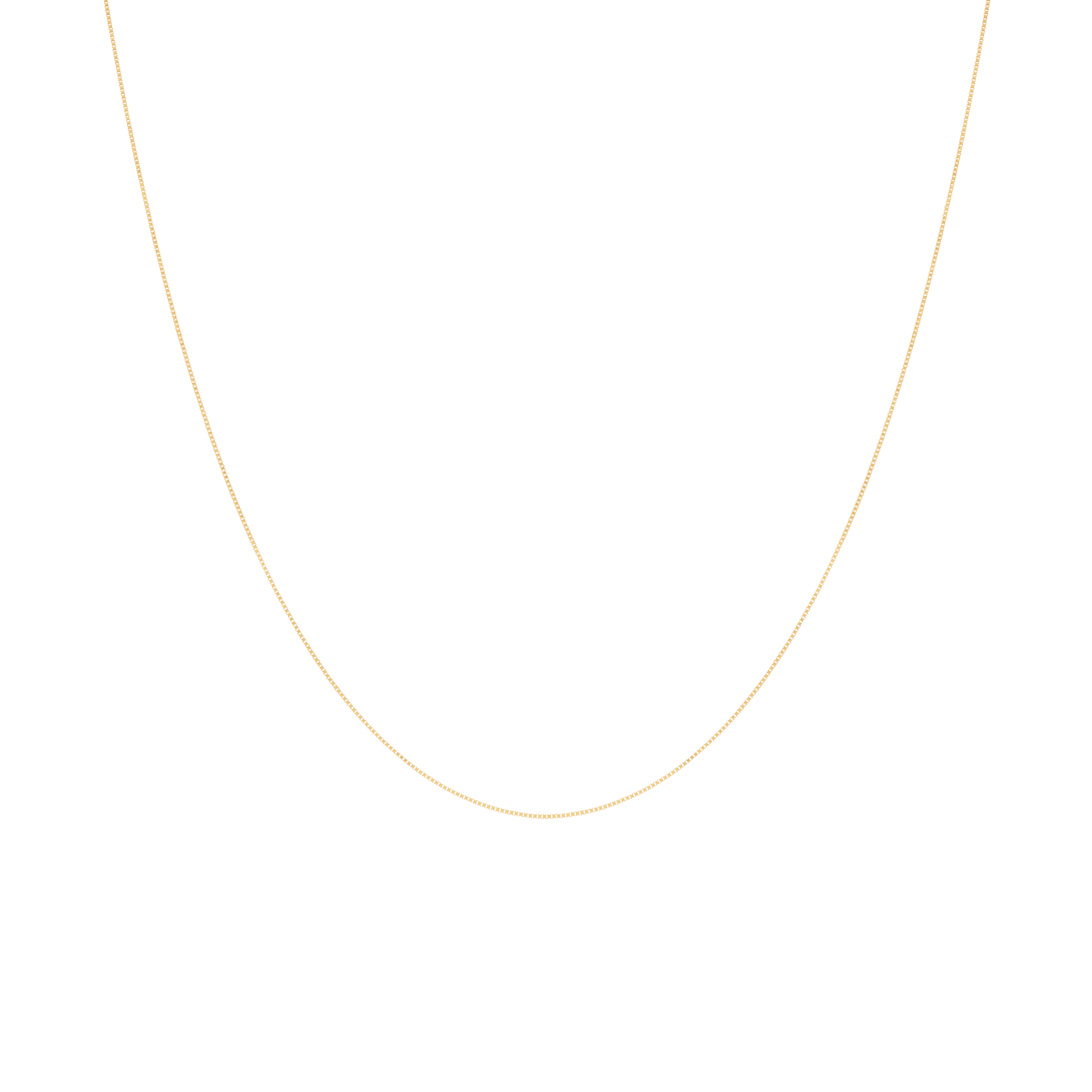 Venetian chain 36cm 18K gold - Image 2