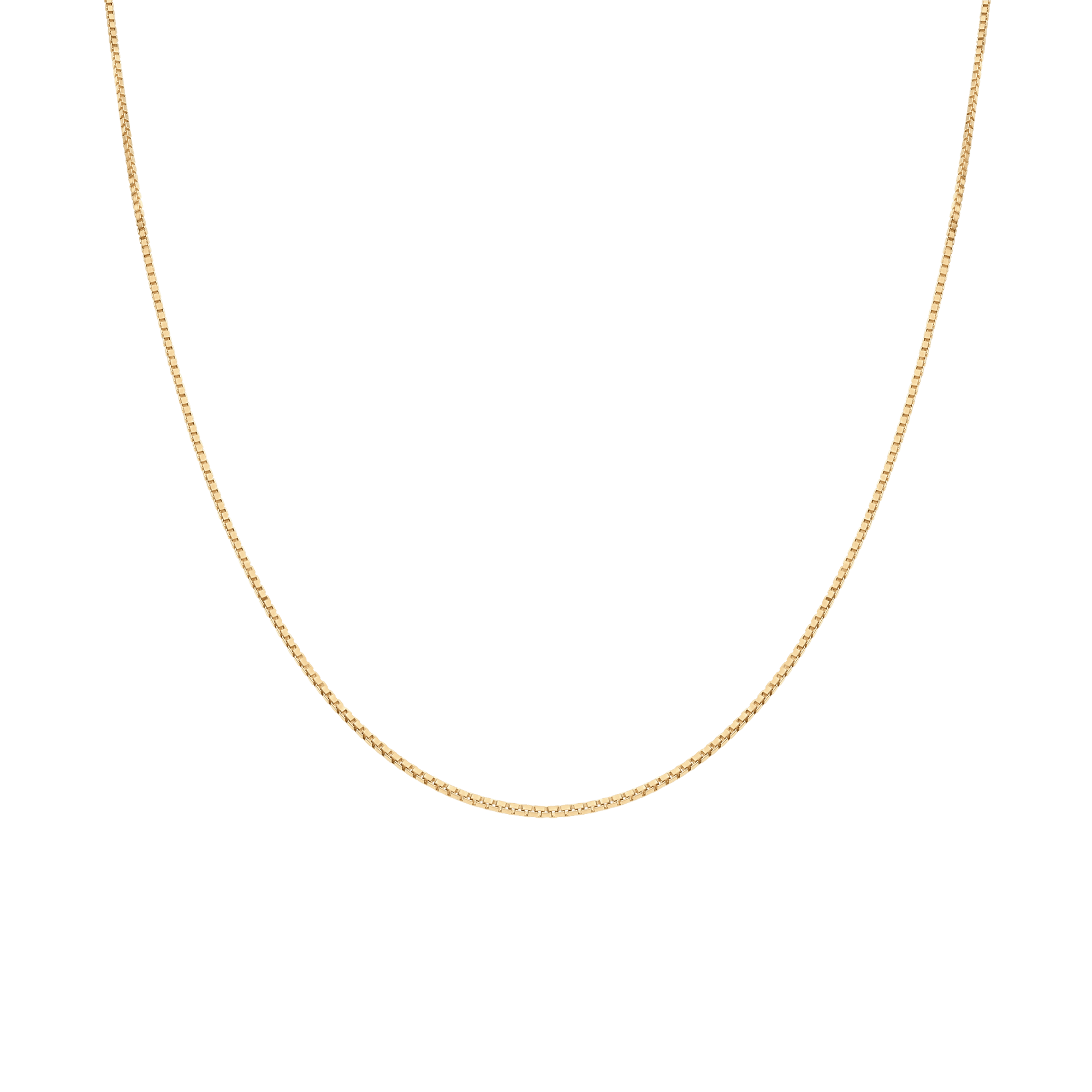 Box Chain 39.5cm 18K gold - Image 2