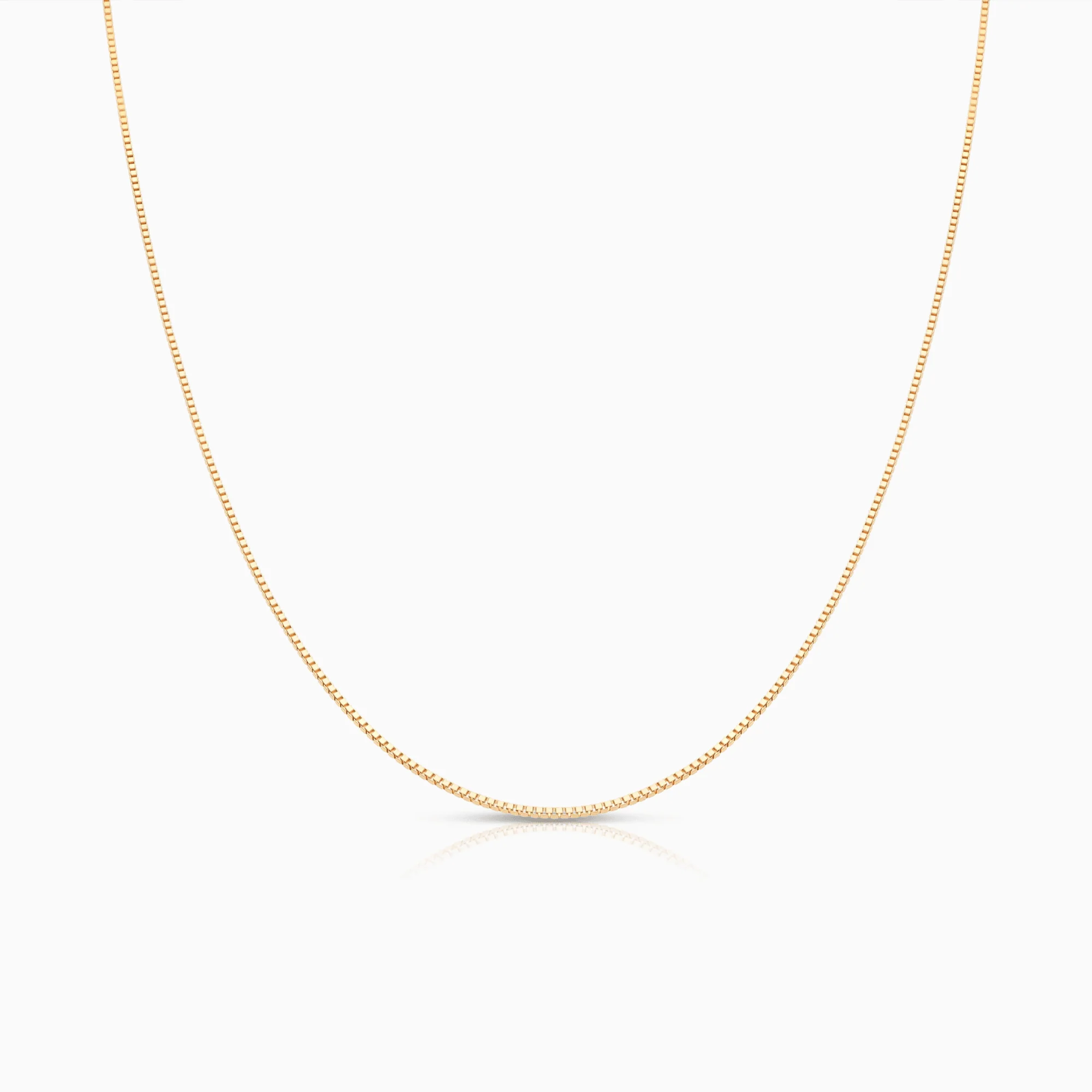 Box Chain 40.5cm 18K gold