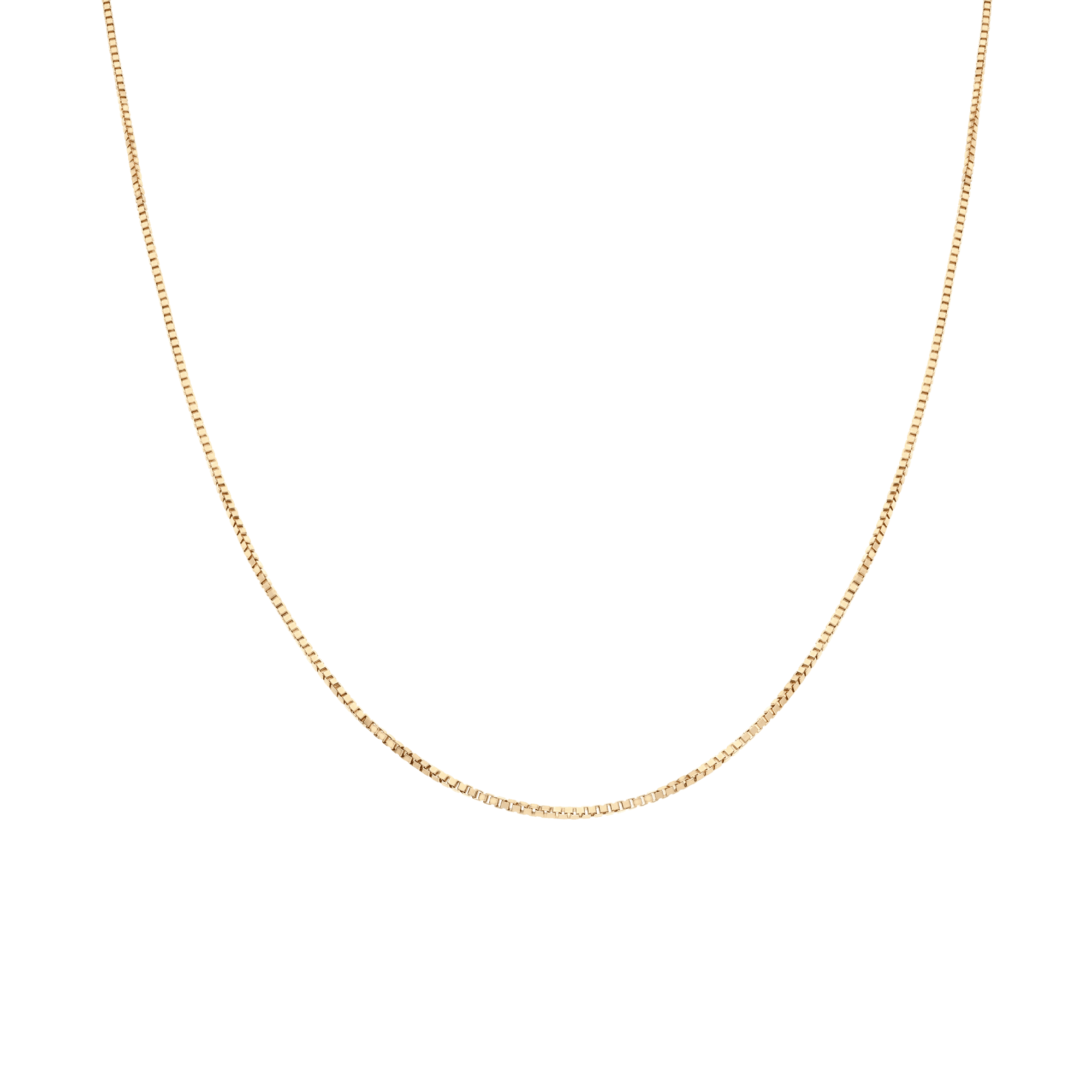 Box Chain 40.5cm 18K gold - Image 2