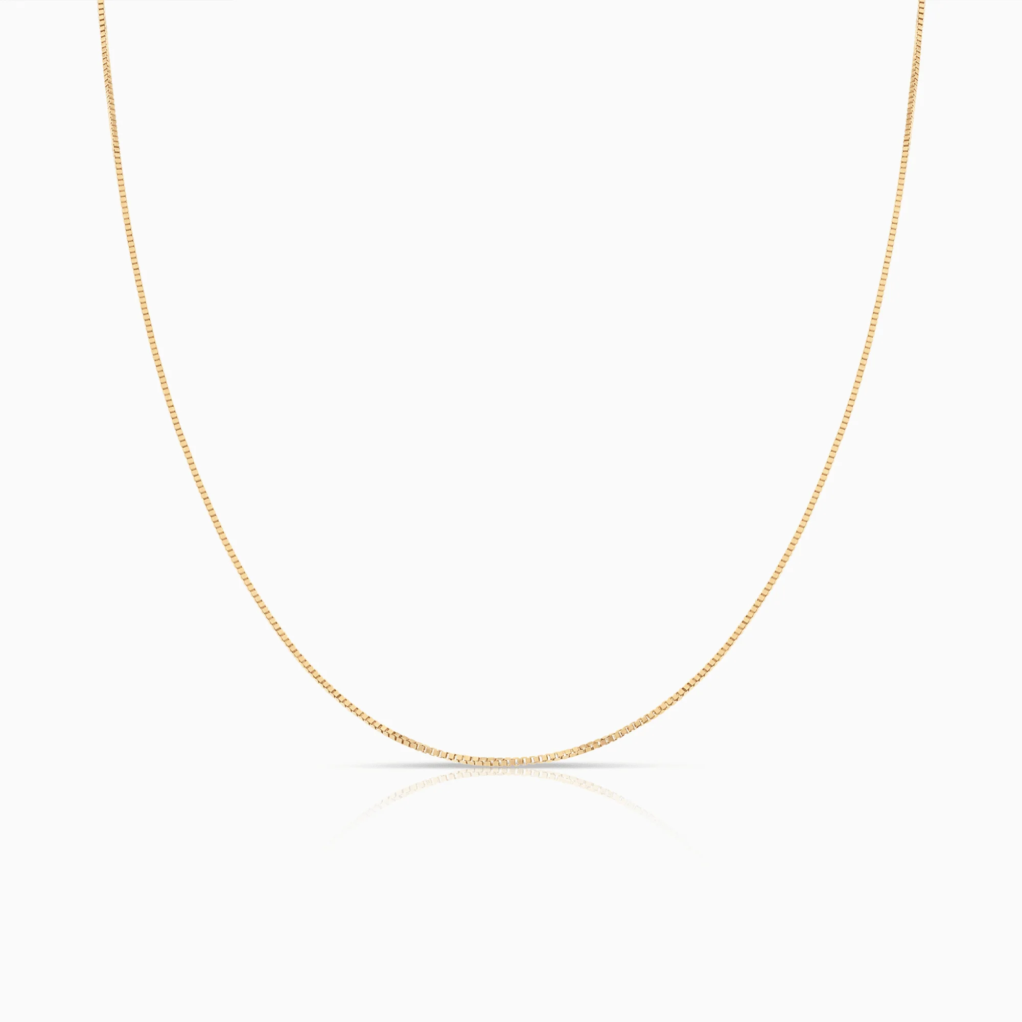 Box Chain 40cm 18K gold